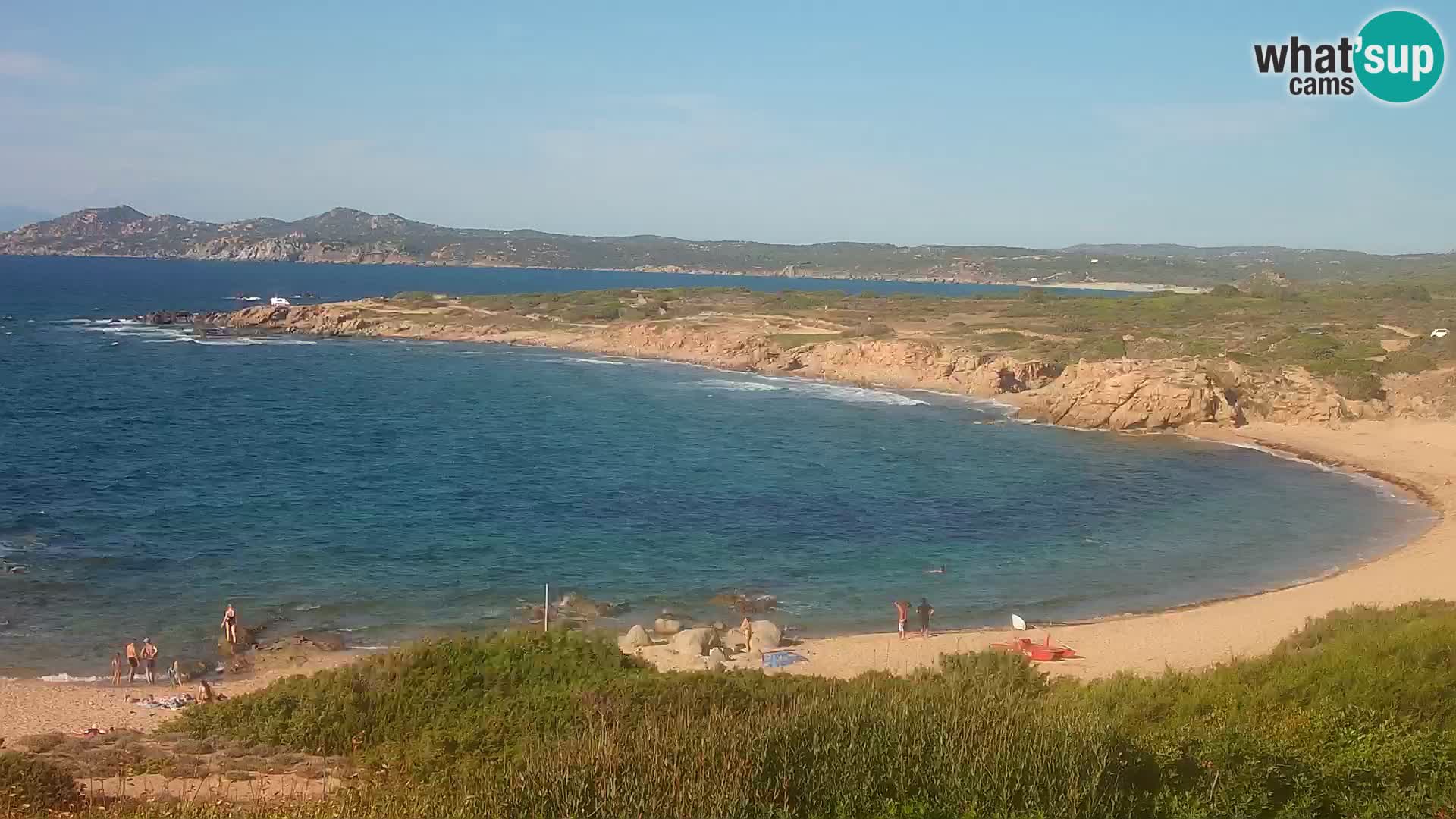 Live webcam Spiaggia di Cala Pischina – Aglientu – Sardegna
