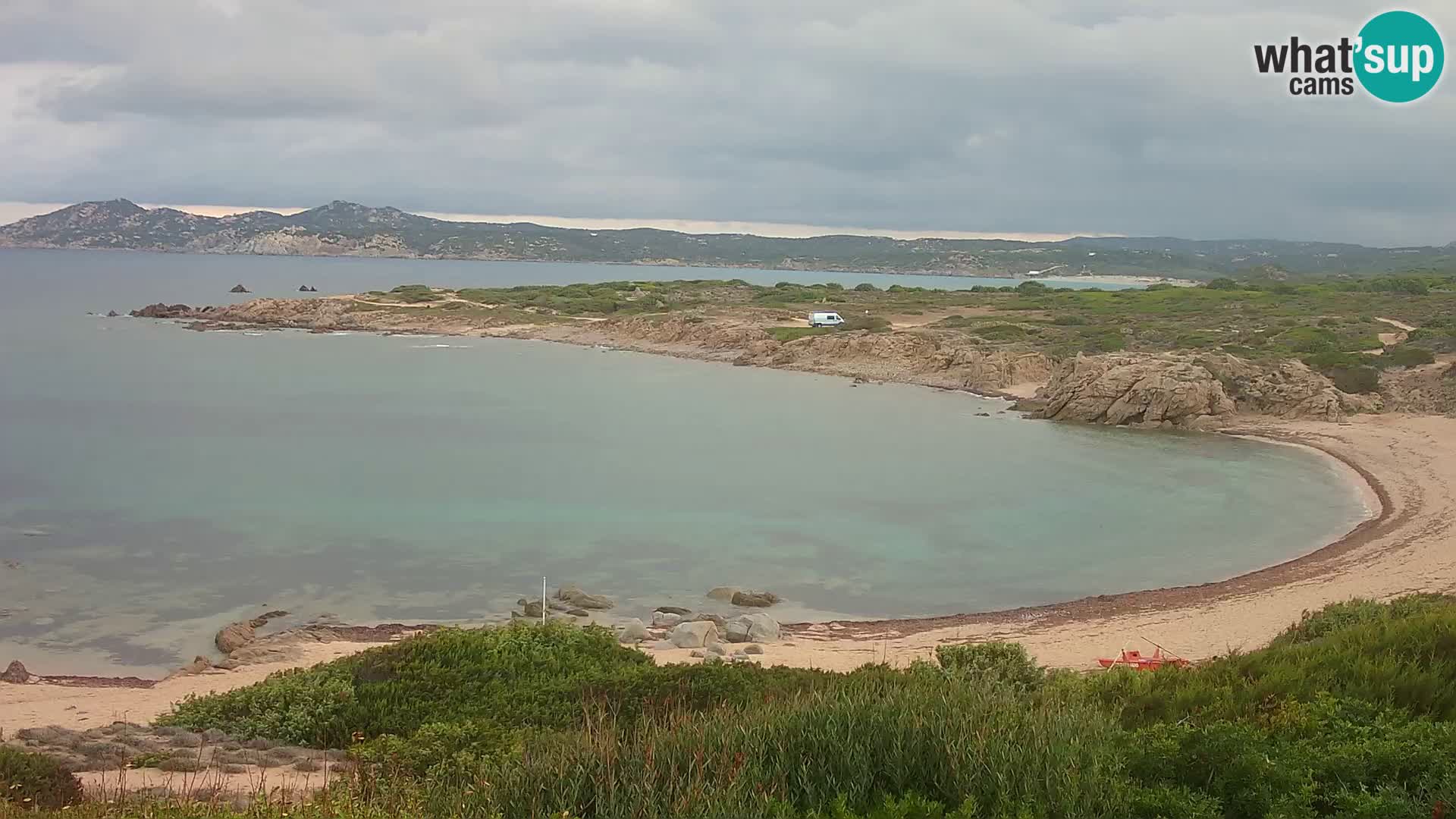 Live Webcam Strand Cala Pischina – Aglientu – Sardinien