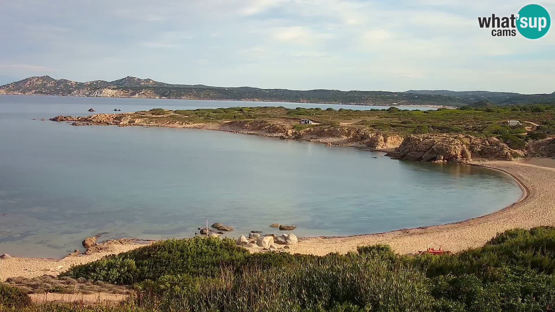 Live Webcam Strand Cala Pischina – Aglientu – Sardinien