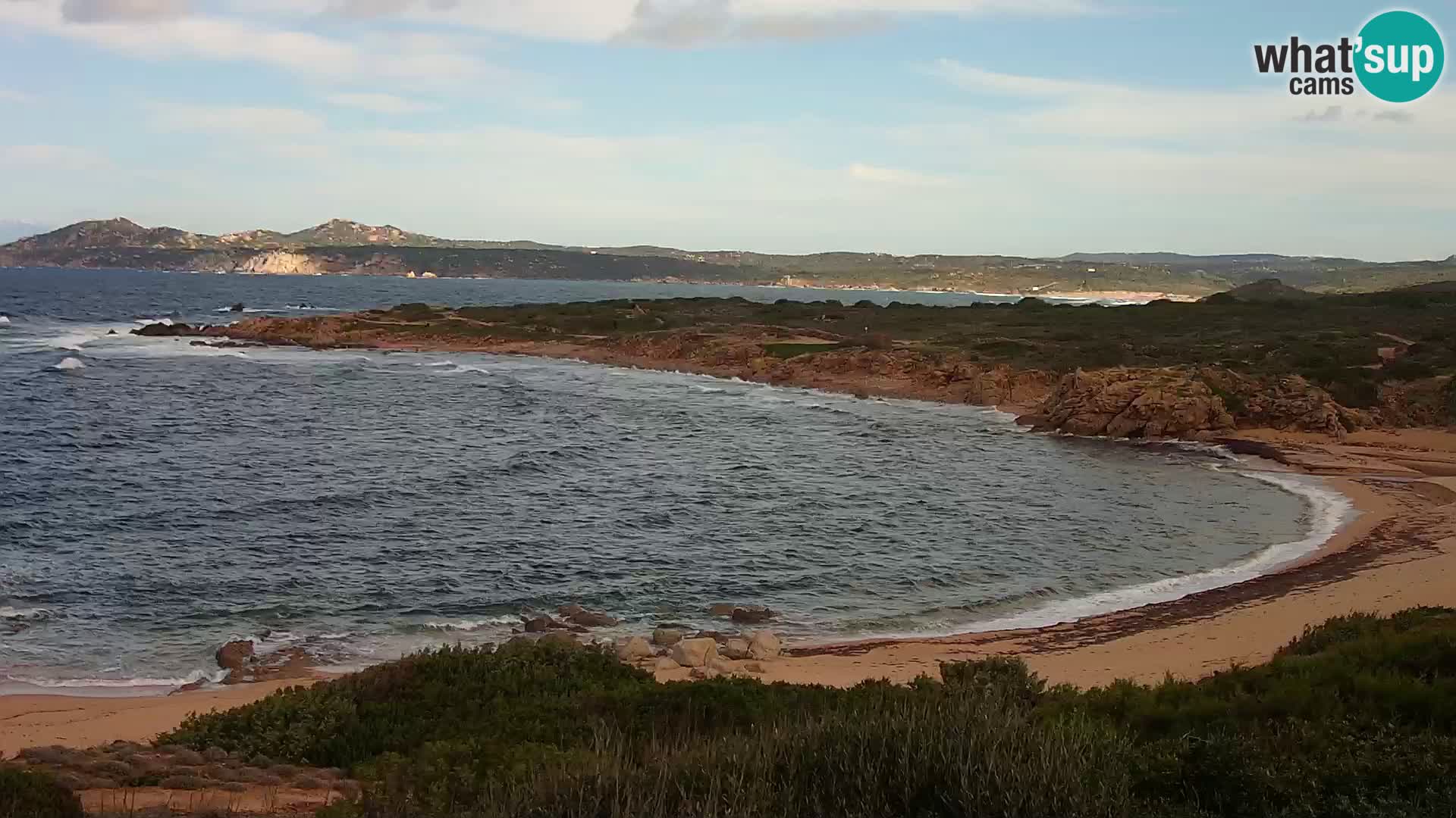 Live webcam Spiaggia di Cala Pischina – Aglientu – Sardegna