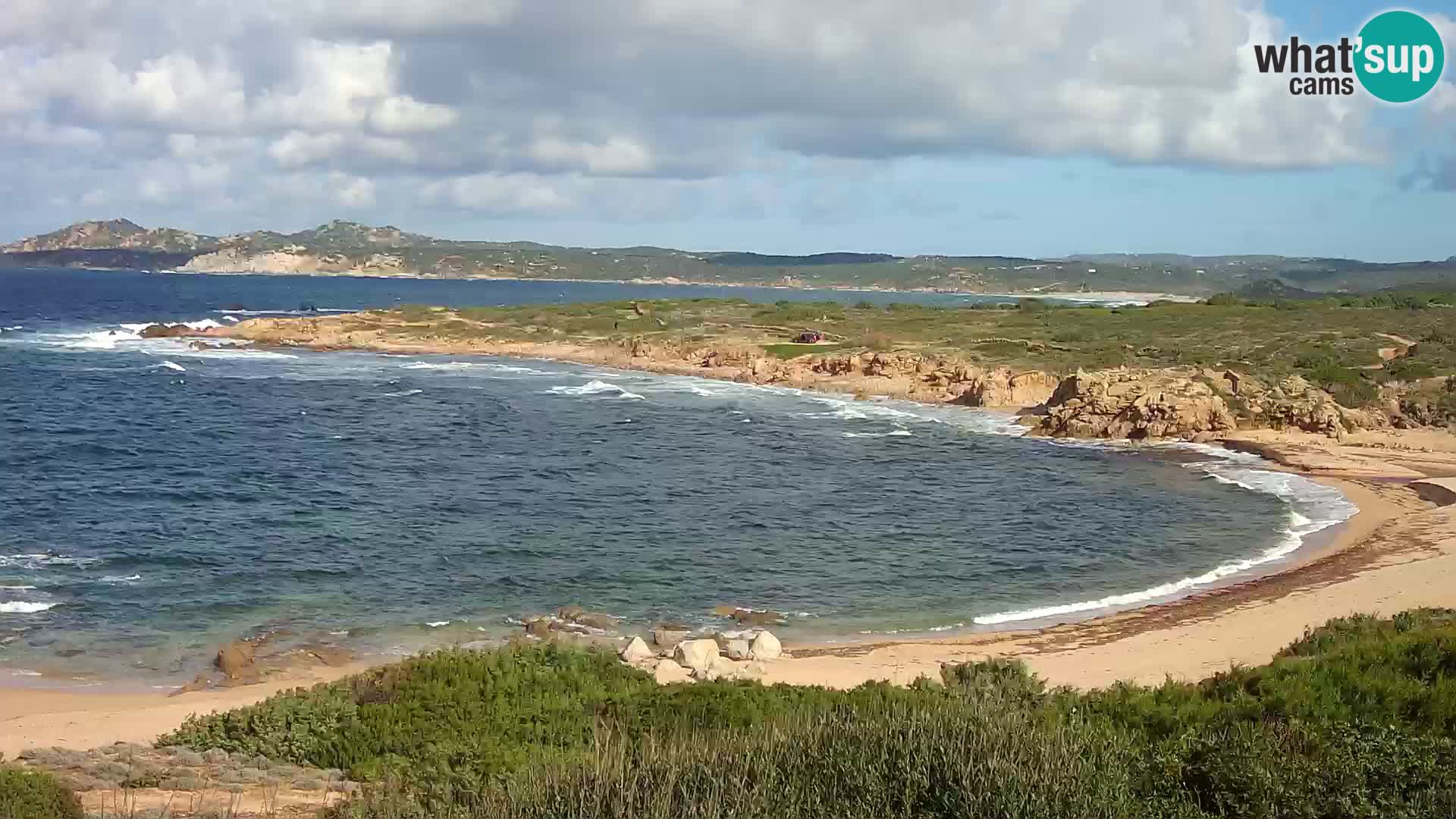 Live Webcam Strand Cala Pischina – Aglientu – Sardinien