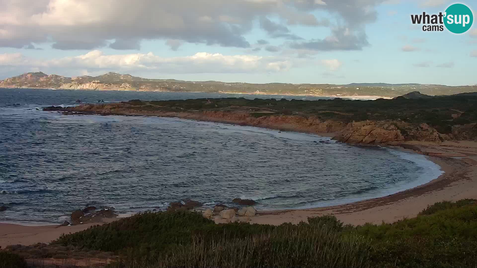Webcam en direct Plage de Cala Pischina – Aglientu – Sardaigne