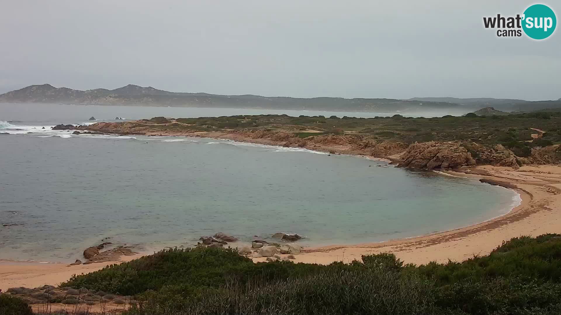 Live Webcam Strand Cala Pischina – Aglientu – Sardinien
