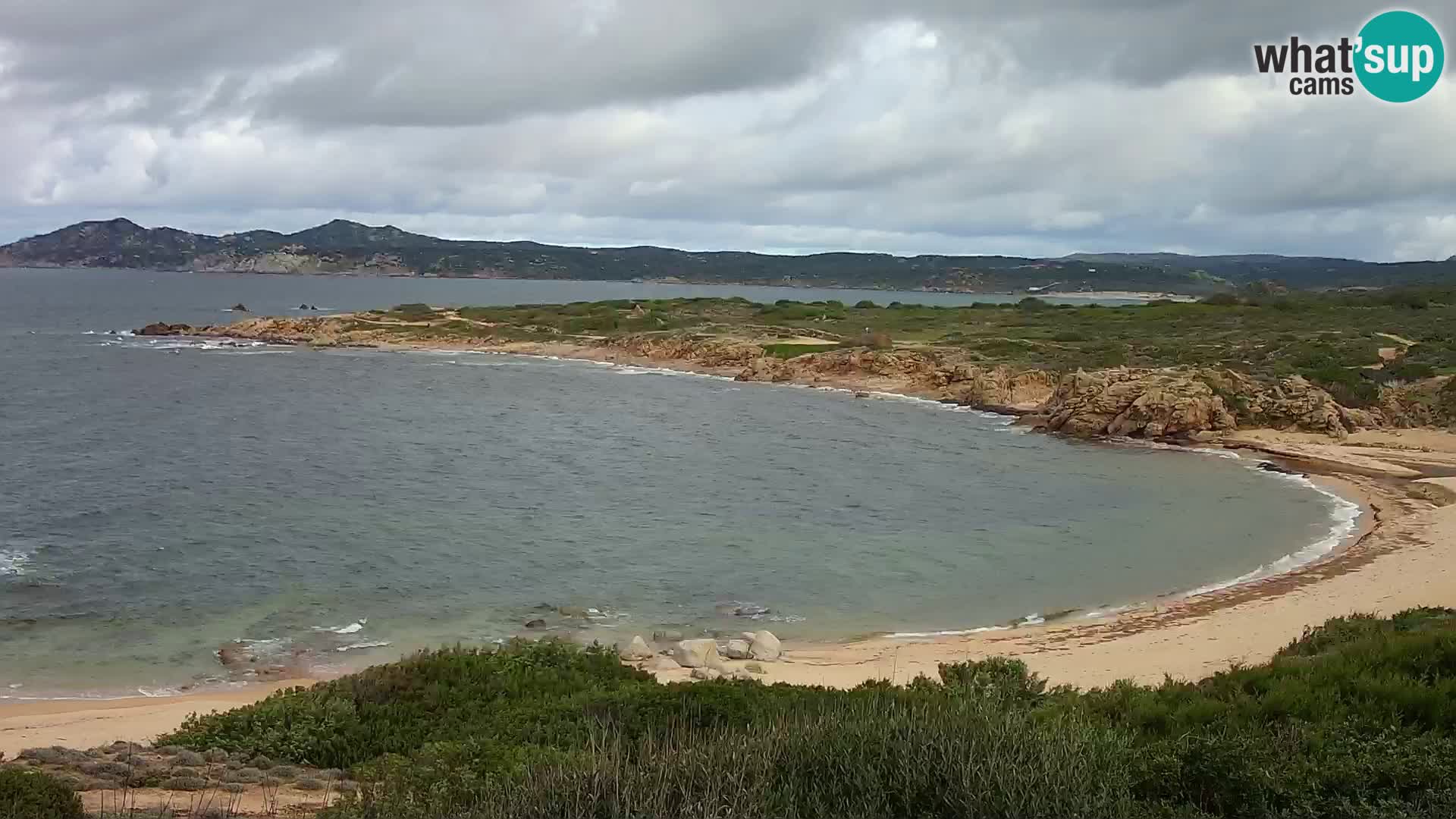 Webcam en direct Plage de Cala Pischina – Aglientu – Sardaigne