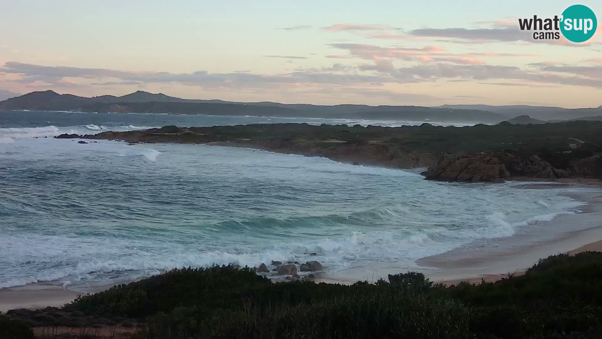 Webcam en direct Plage de Cala Pischina – Aglientu – Sardaigne