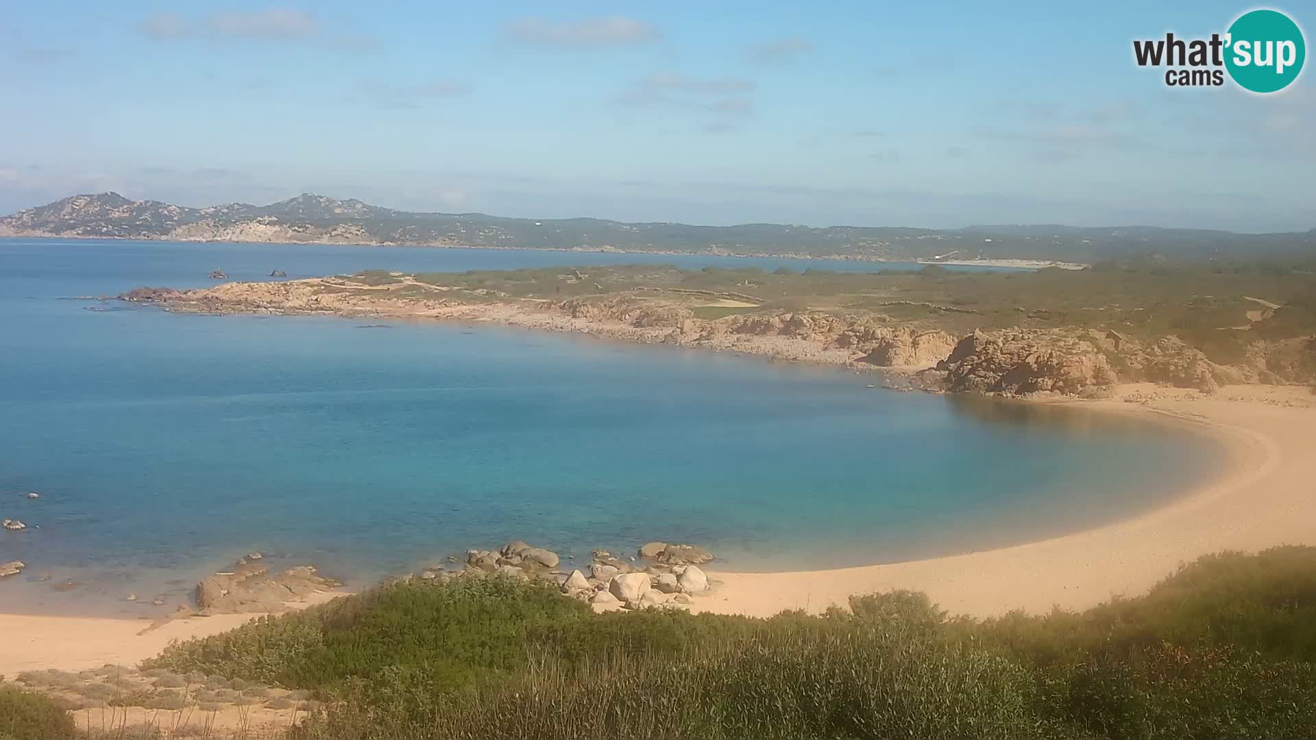 Live Webcam Strand Cala Pischina – Aglientu – Sardinien