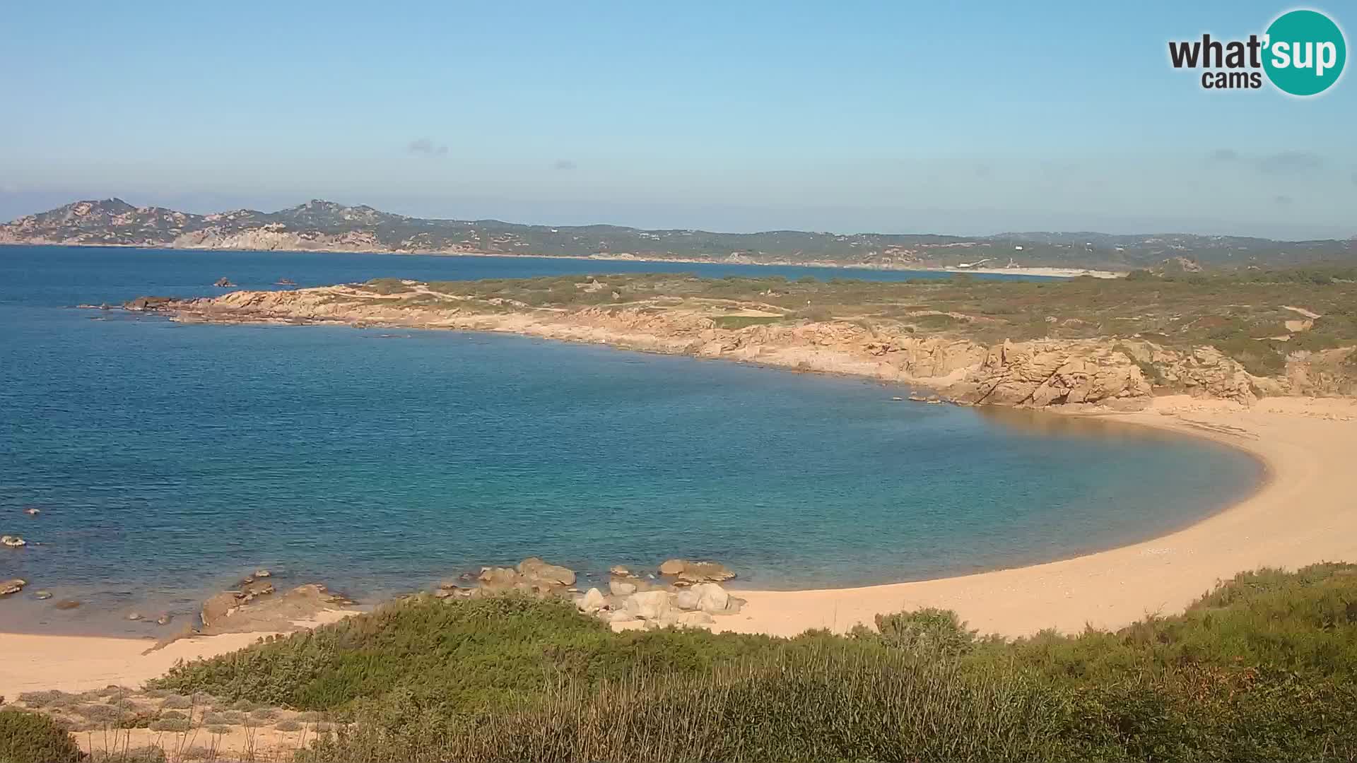 Live Webcam Strand Cala Pischina – Aglientu – Sardinien