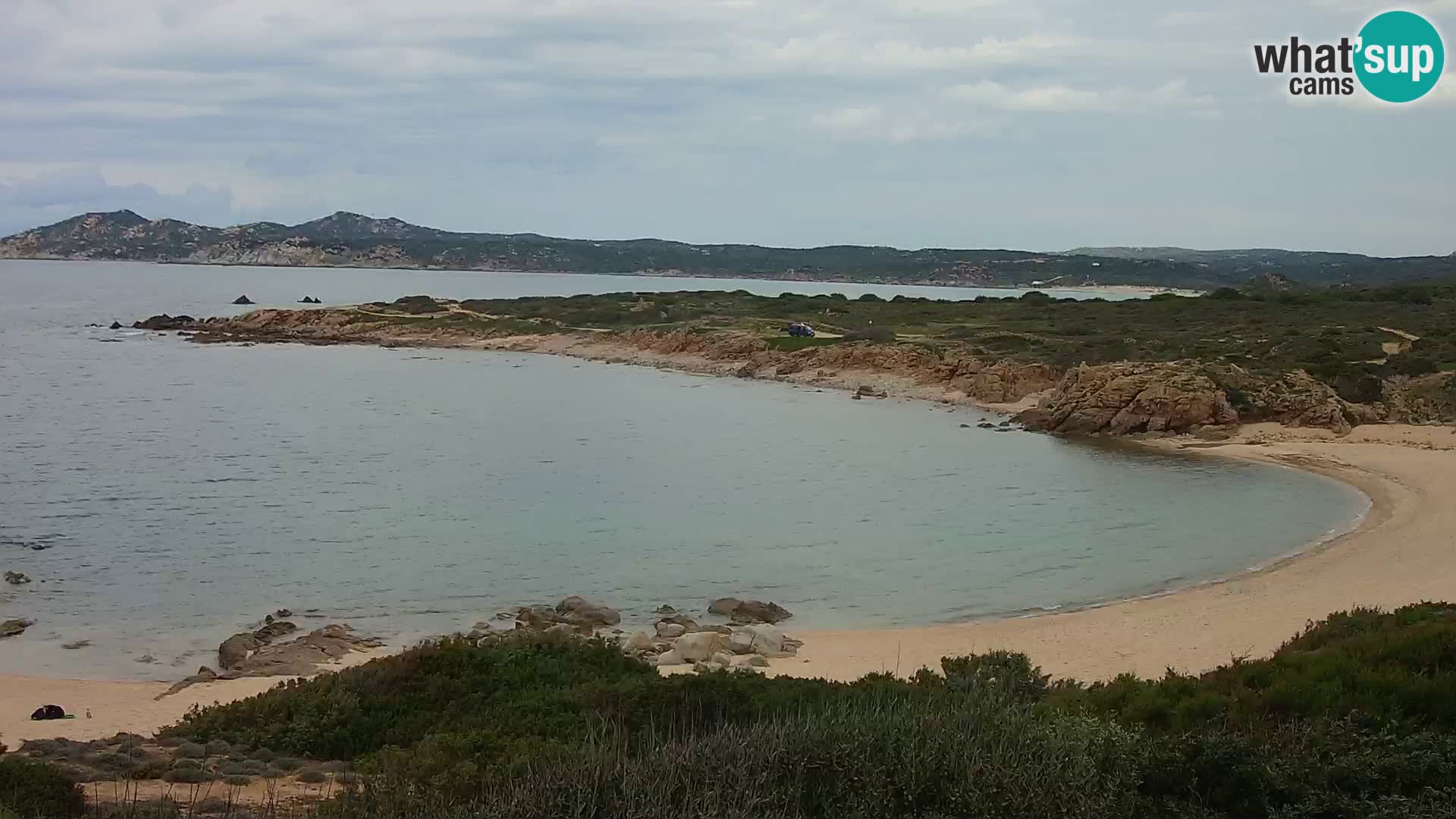 Webcam en direct Plage de Cala Pischina – Aglientu – Sardaigne