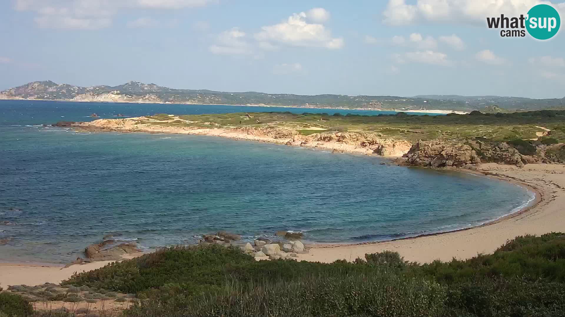 Live webcam Spiaggia di Cala Pischina – Aglientu – Sardegna