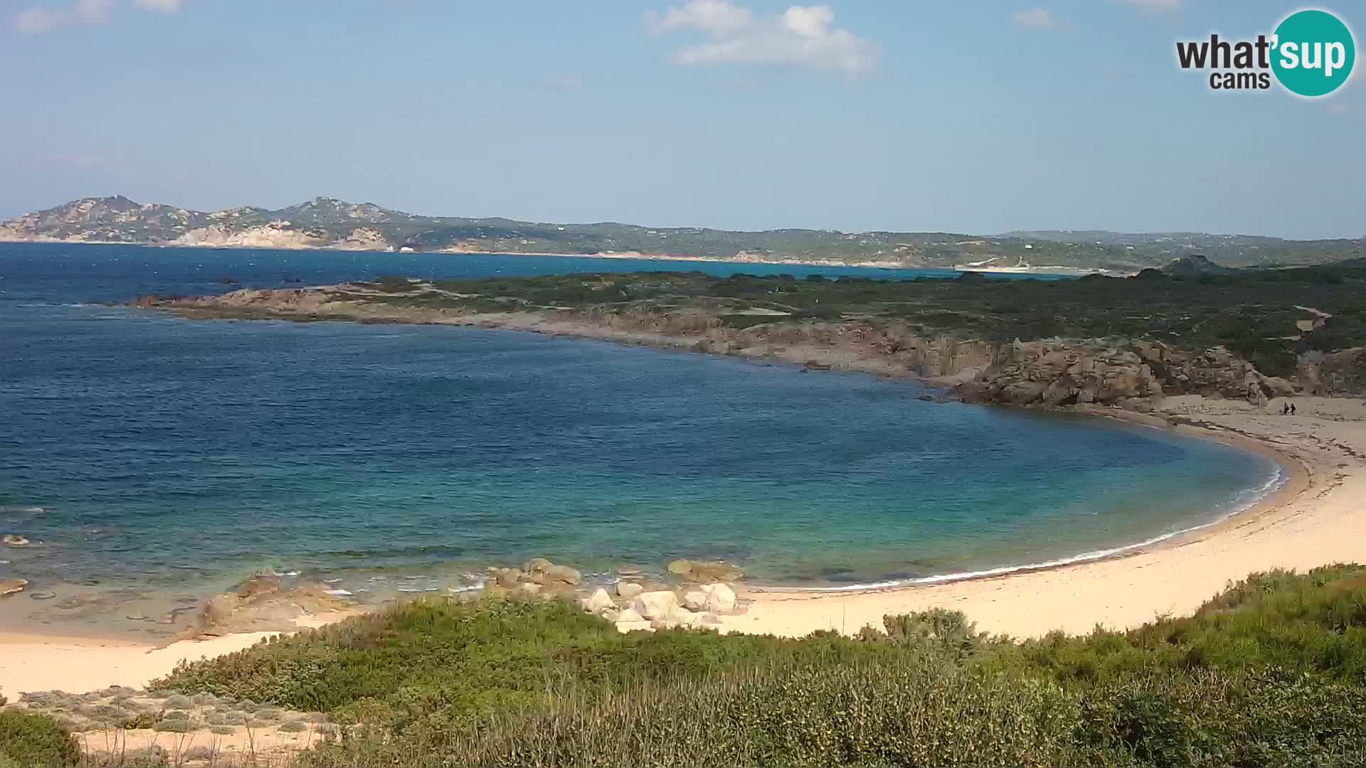 Webcam en direct Plage de Cala Pischina – Aglientu – Sardaigne