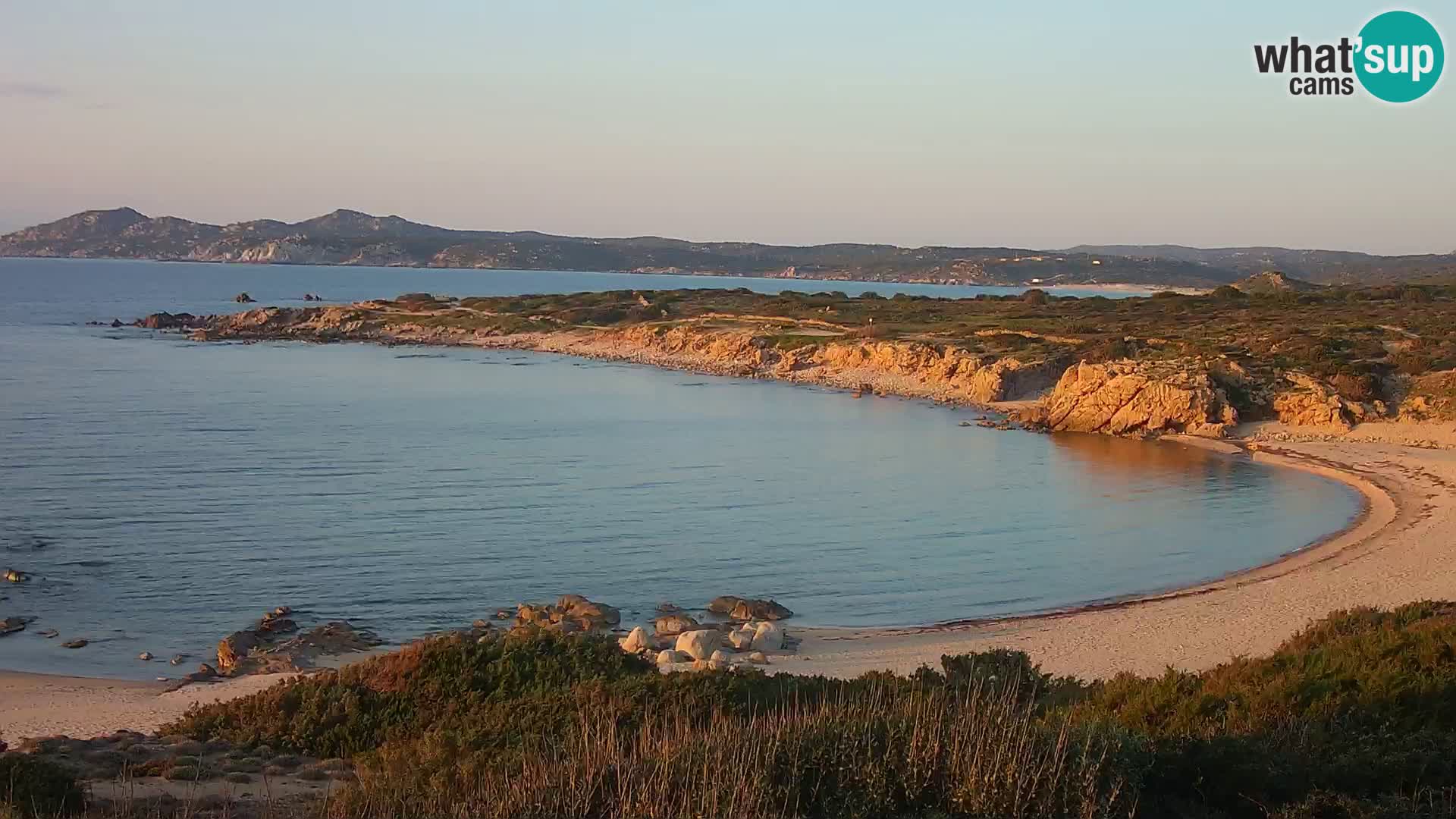 Live webcam Spiaggia di Cala Pischina – Aglientu – Sardegna
