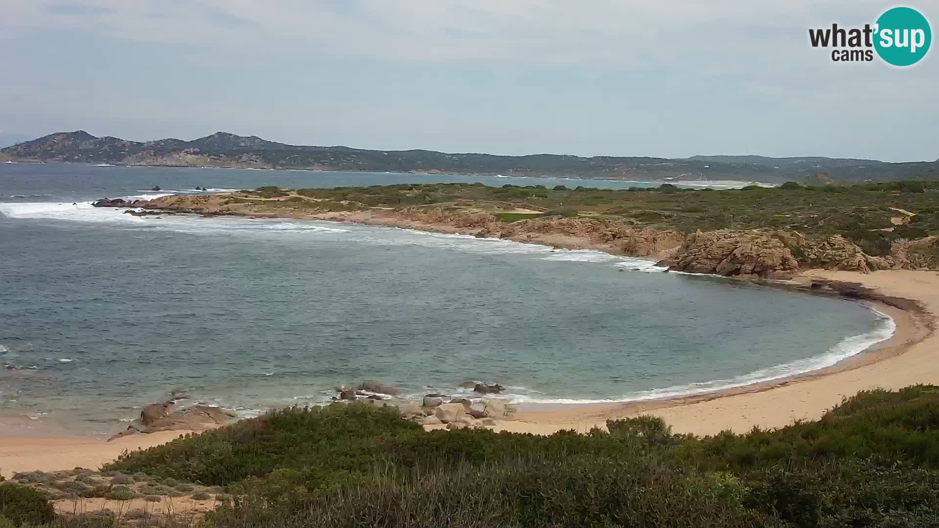 Live webcam Spiaggia di Cala Pischina – Aglientu – Sardegna