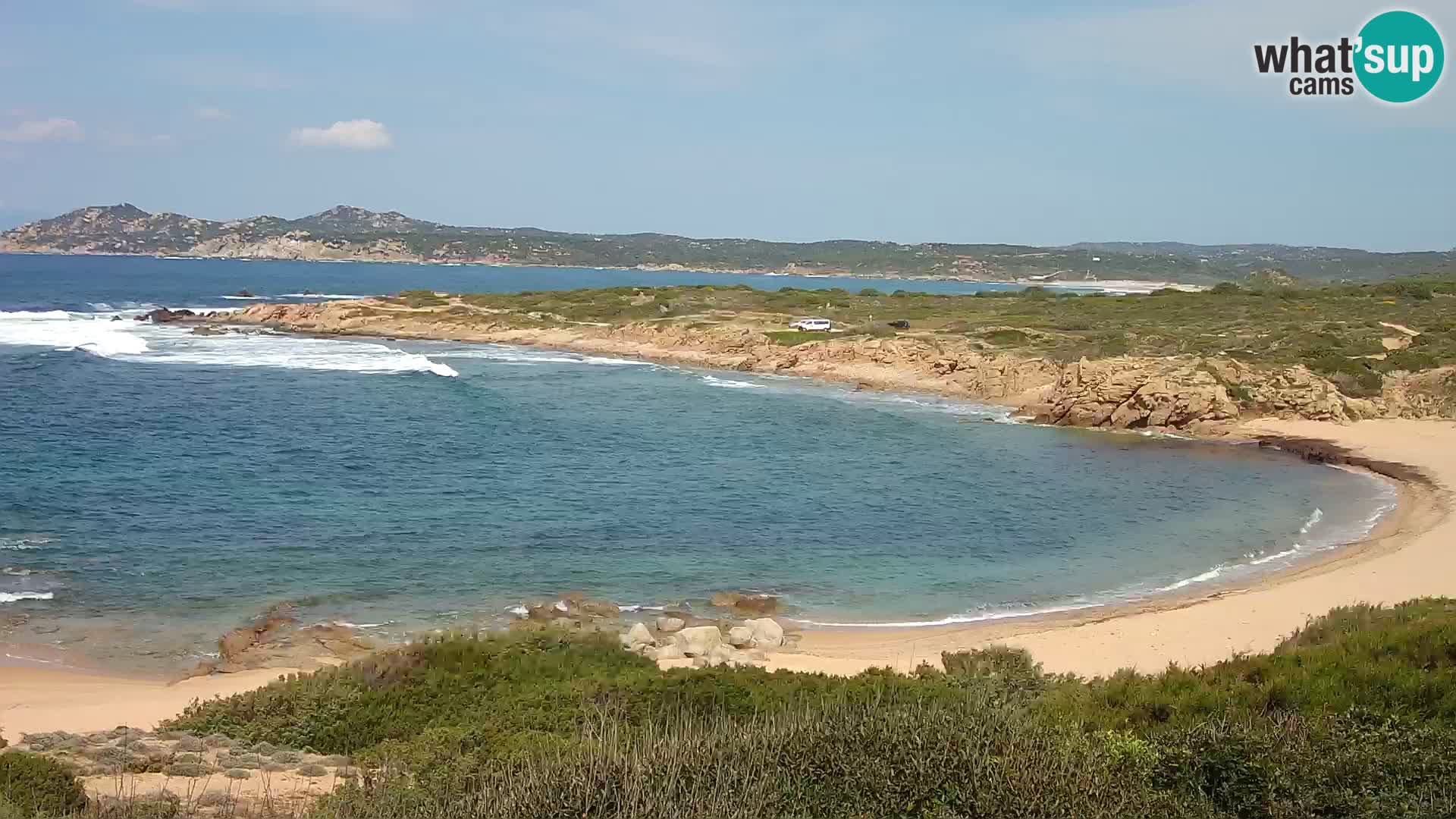Live webcam Spiaggia di Cala Pischina – Aglientu – Sardegna