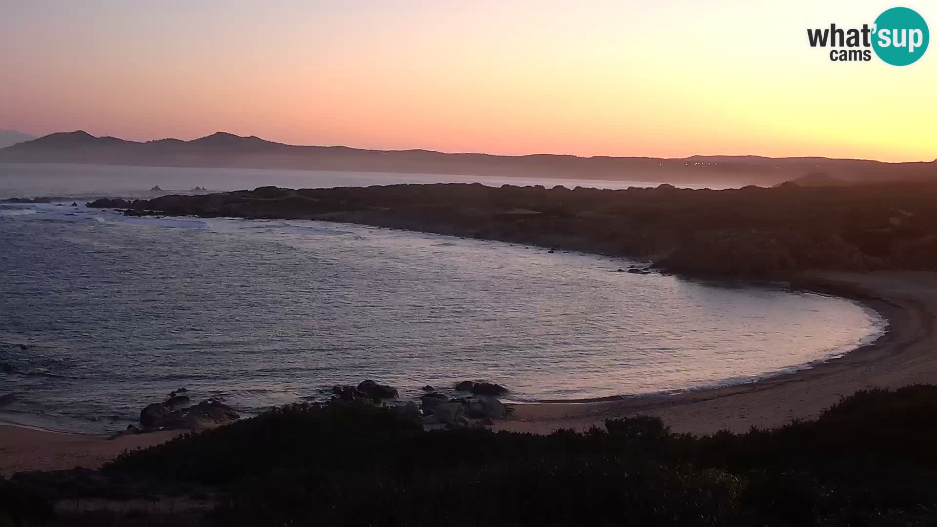 Webcam en direct Plage de Cala Pischina – Aglientu – Sardaigne