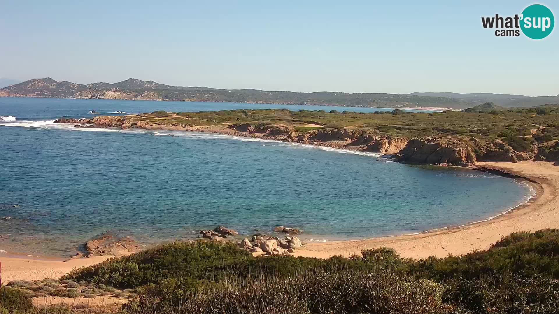 Live Webcam Strand Cala Pischina – Aglientu – Sardinien