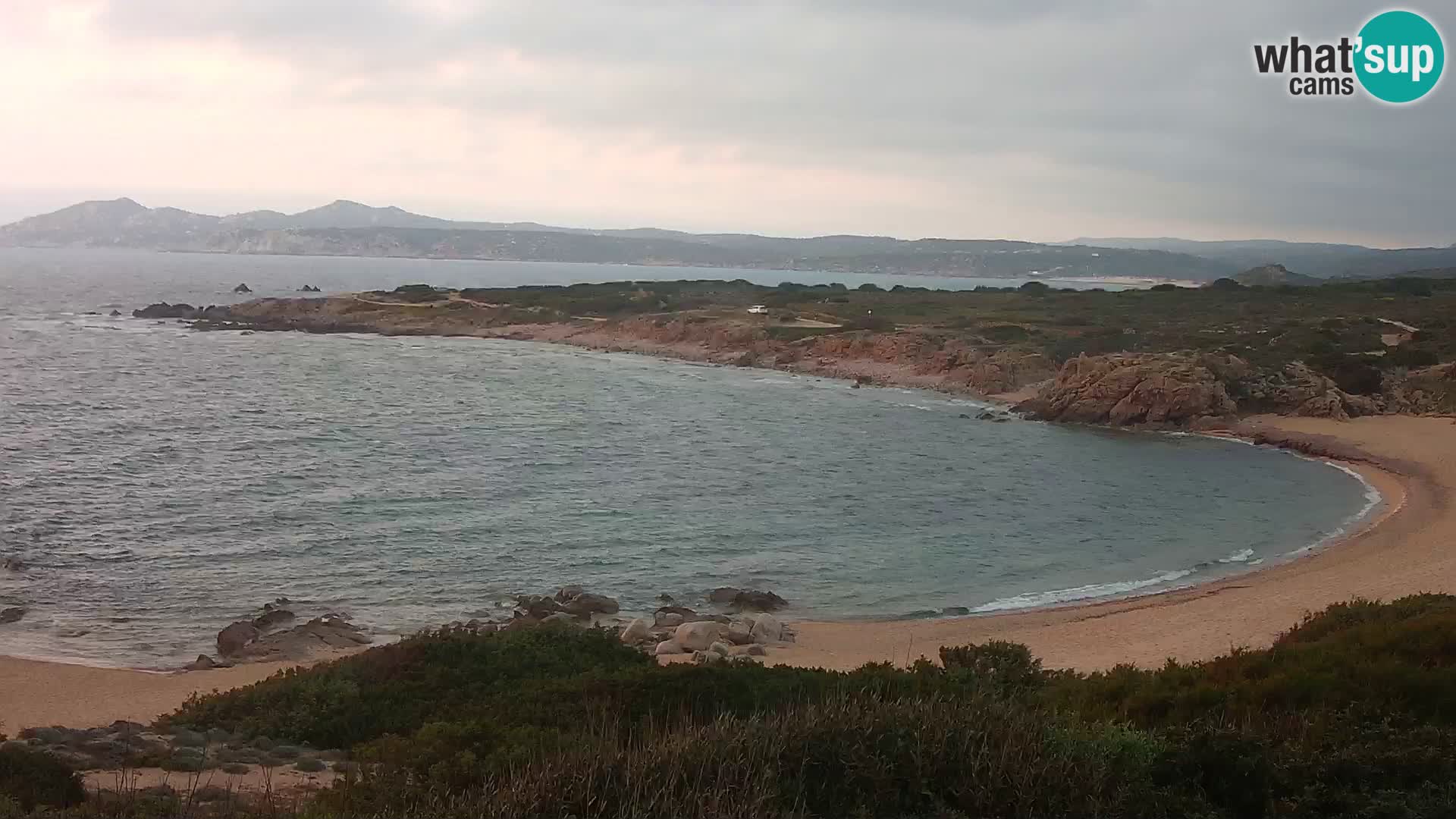 Live Webcam Strand Cala Pischina – Aglientu – Sardinien