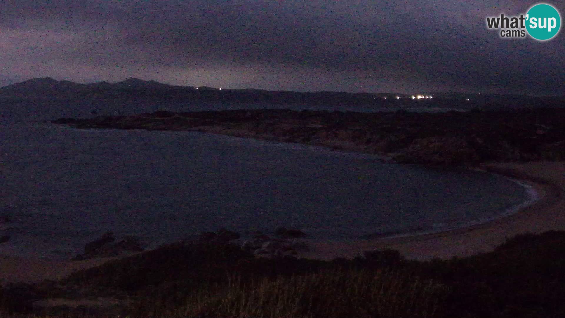 Live webcam Cala Pischina beach – Aglientu – Sardinia