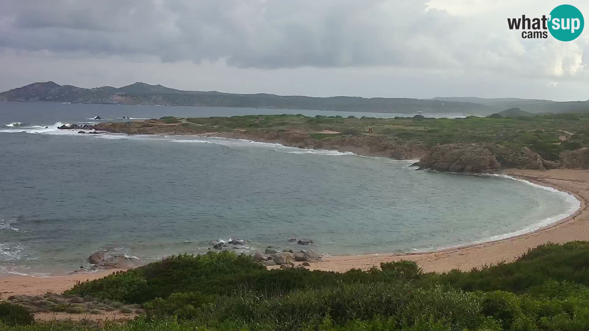 Live webcam Spiaggia di Cala Pischina – Aglientu – Sardegna