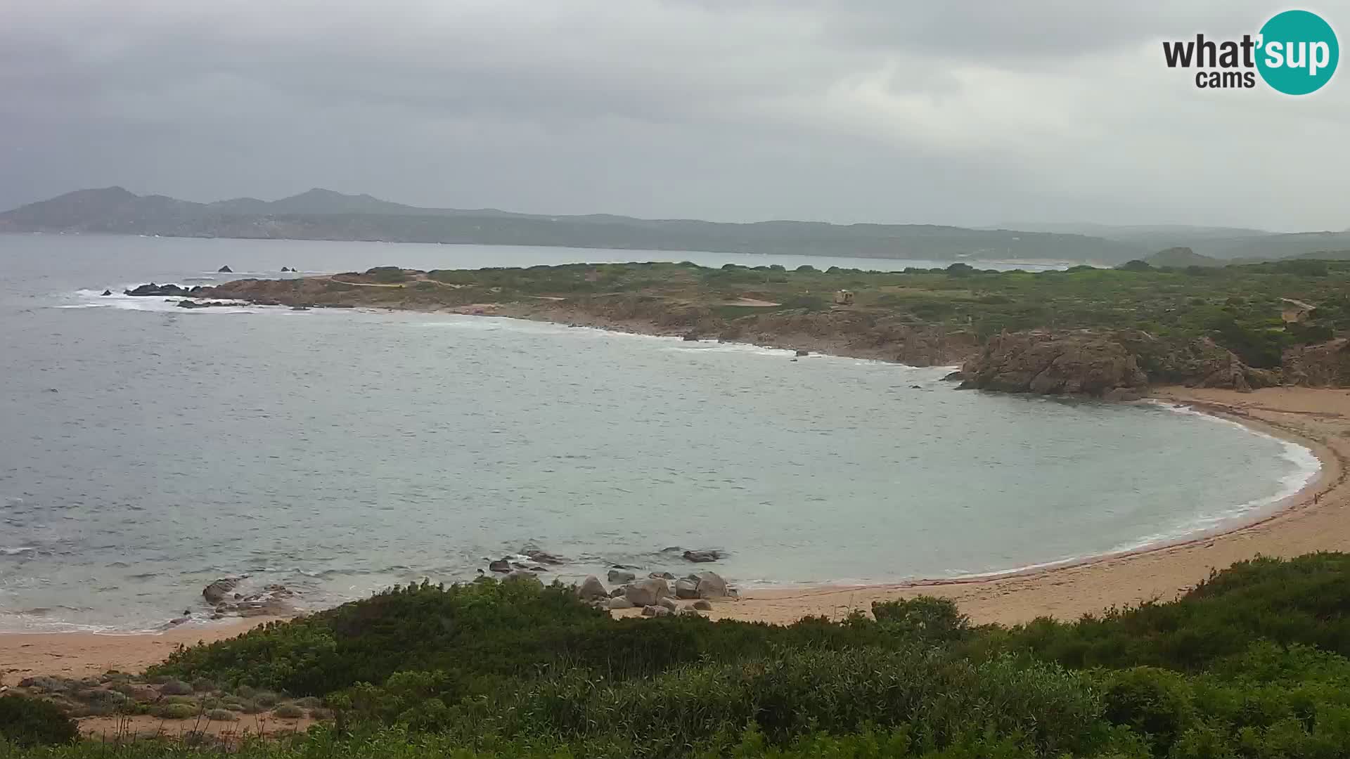 Webcam en direct Plage de Cala Pischina – Aglientu – Sardaigne