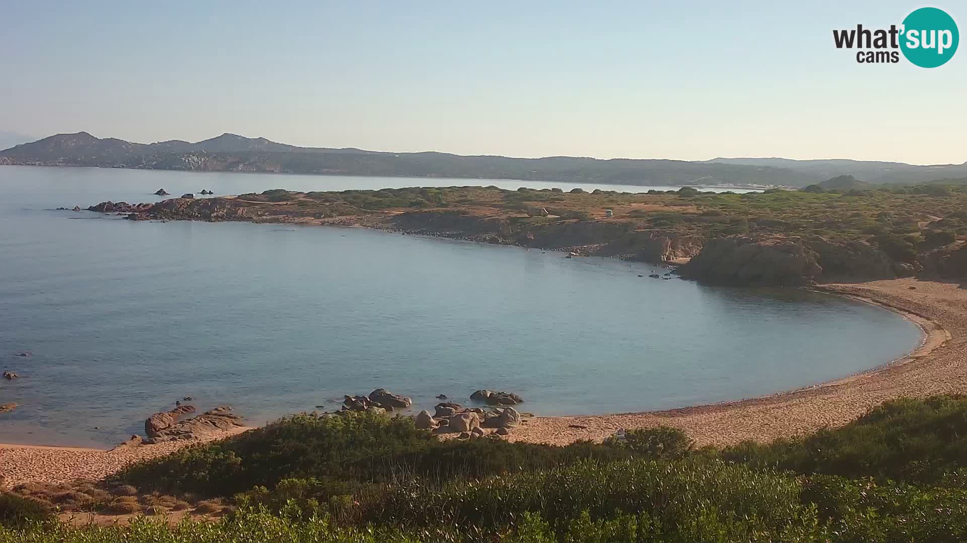 Live Webcam Strand Cala Pischina – Aglientu – Sardinien