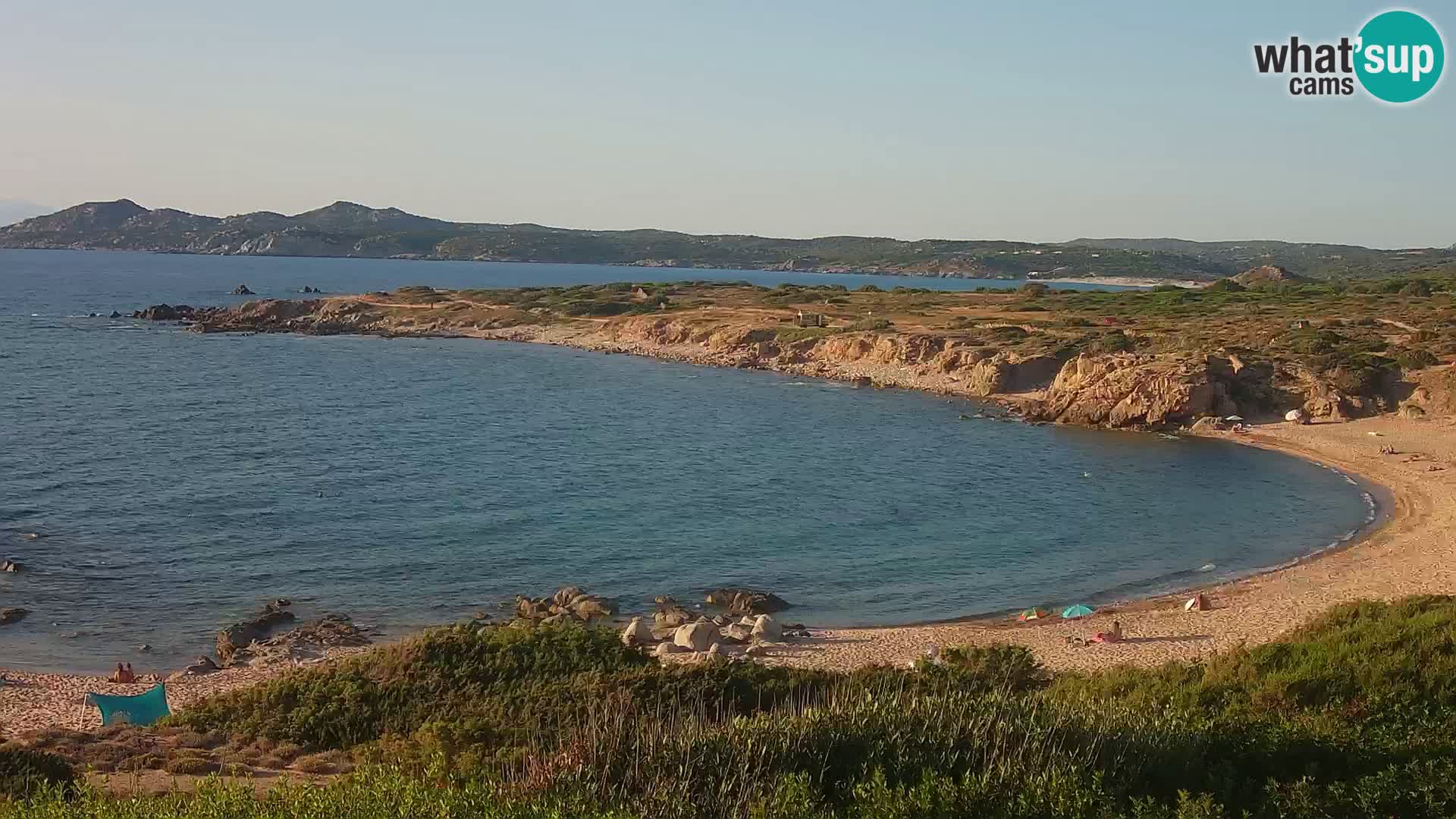 Live webcam Spiaggia di Cala Pischina – Aglientu – Sardegna