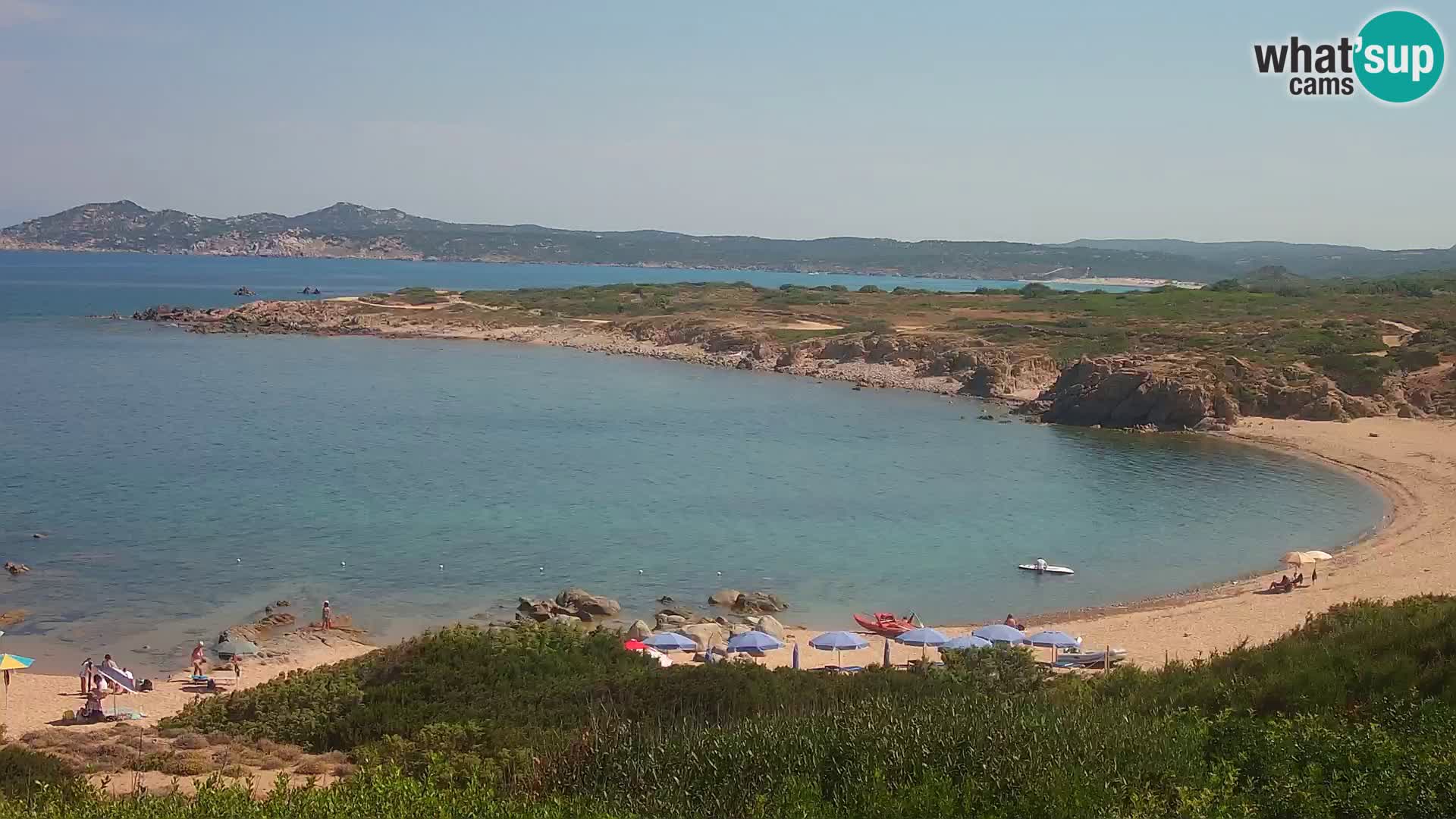 Live Webcam Strand Cala Pischina – Aglientu – Sardinien