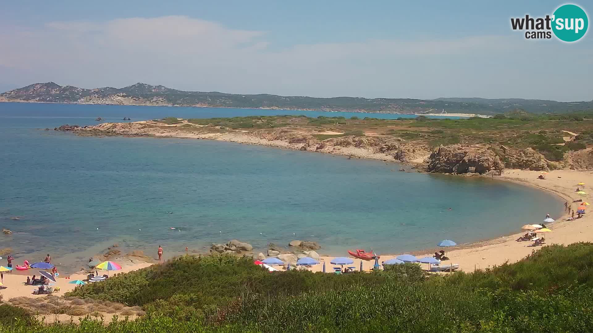 Live Webcam Strand Cala Pischina – Aglientu – Sardinien