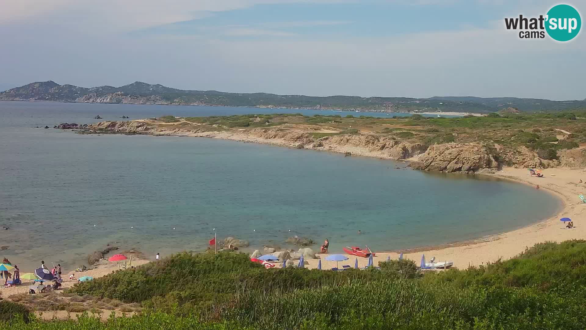 Webcam en direct Plage de Cala Pischina – Aglientu – Sardaigne