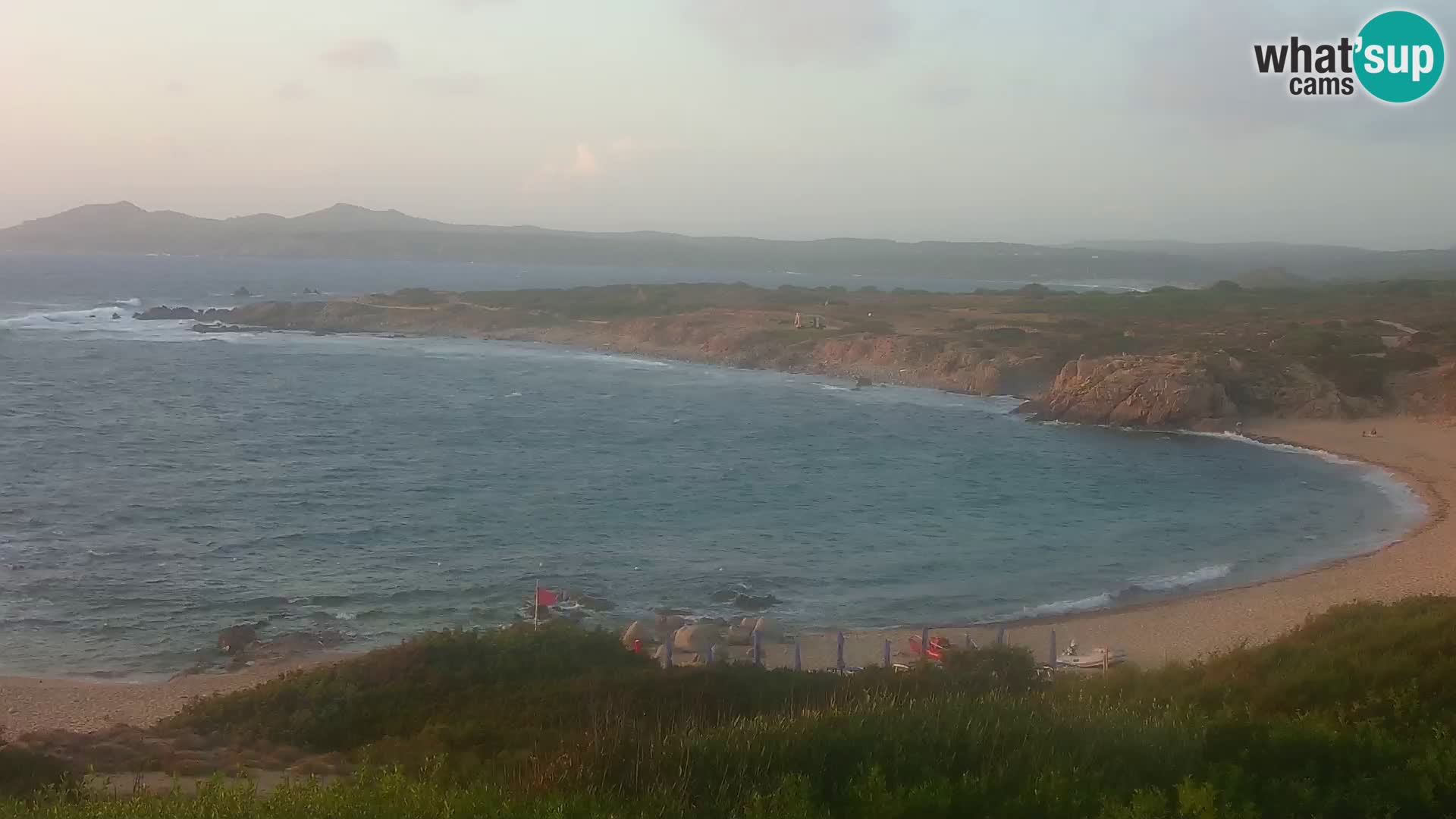 Webcam en direct Plage de Cala Pischina – Aglientu – Sardaigne