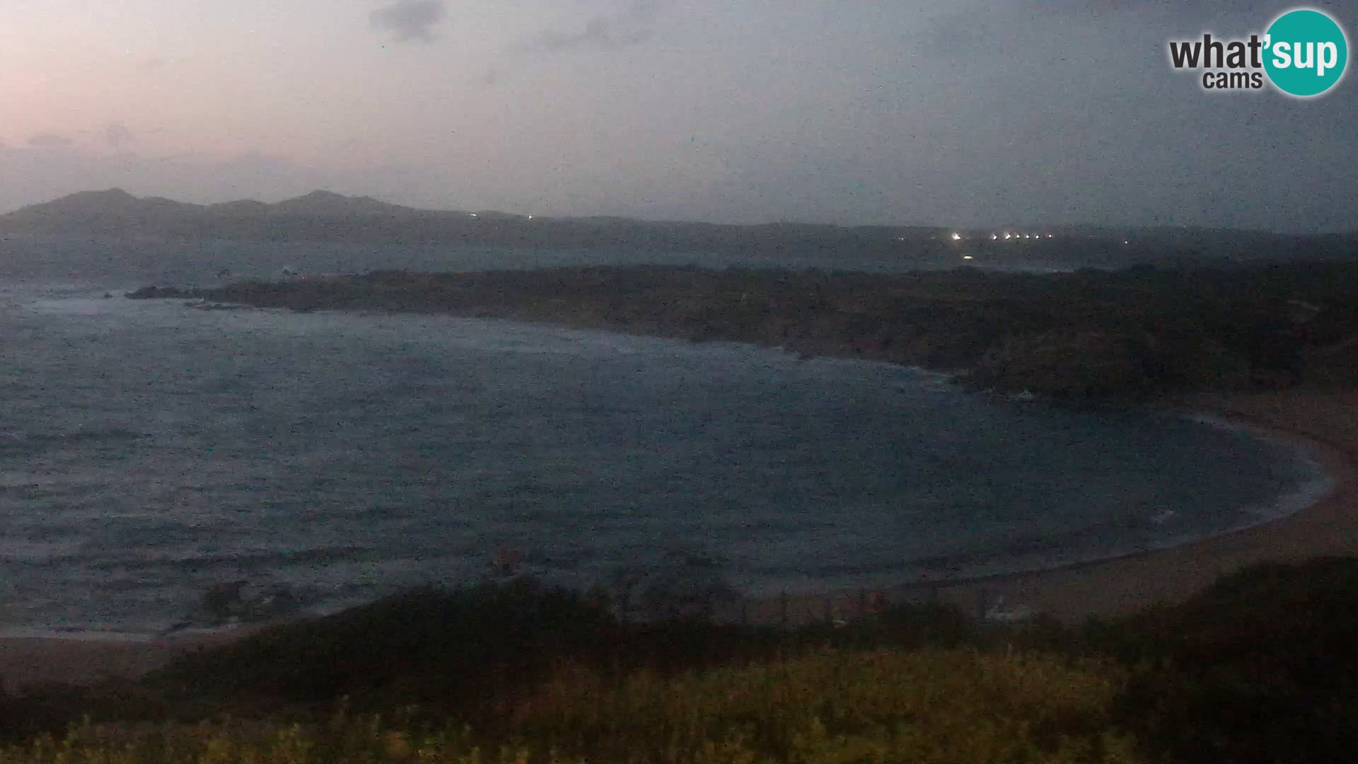 Cámara web en vivo Playa de Cala Pischina – Aglientu – Cerdeña