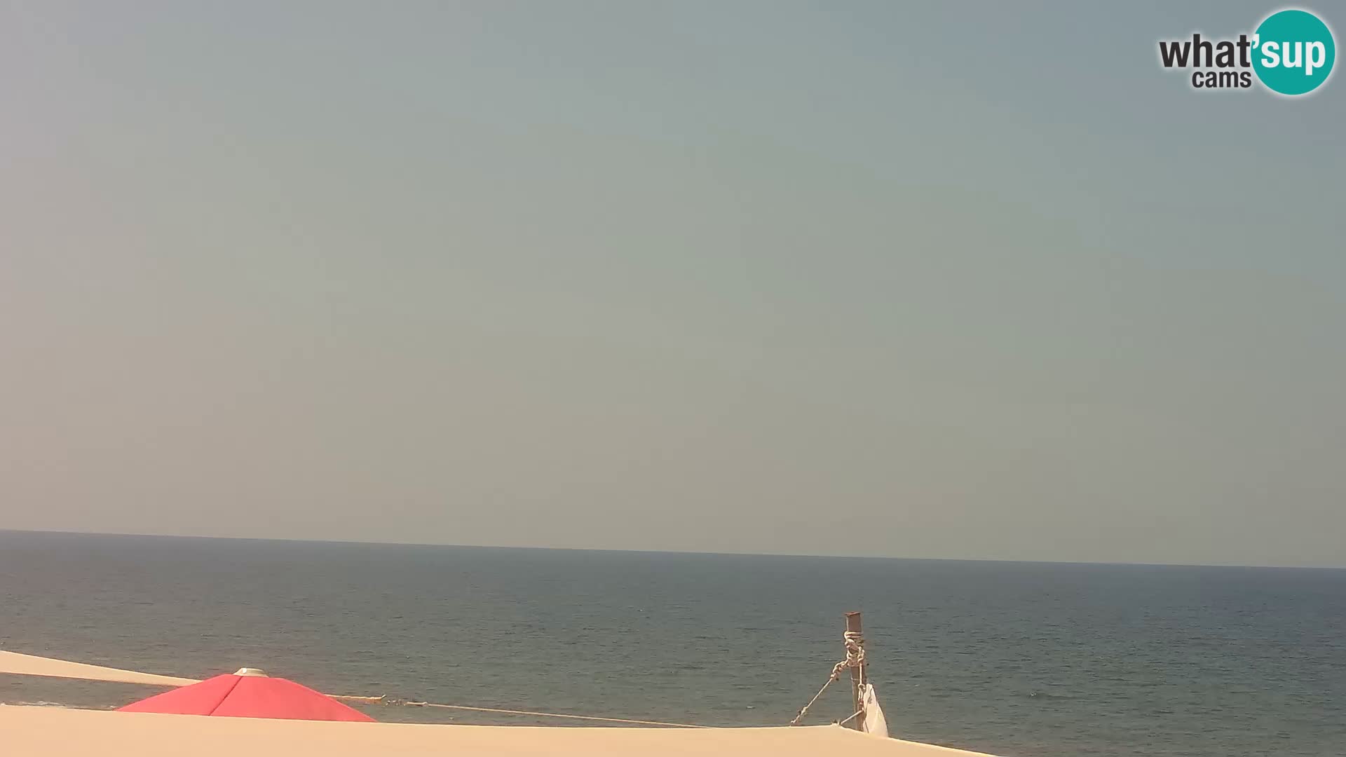 Live webcam Spiaggia di Cala Pischina – Aglientu – Sardegna