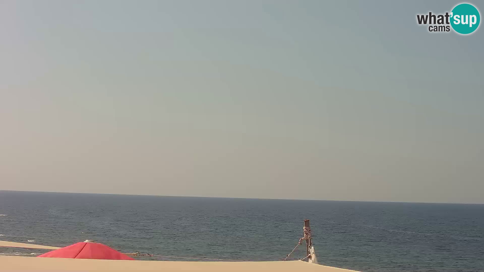 Live webcam Spiaggia di Cala Pischina – Aglientu – Sardegna