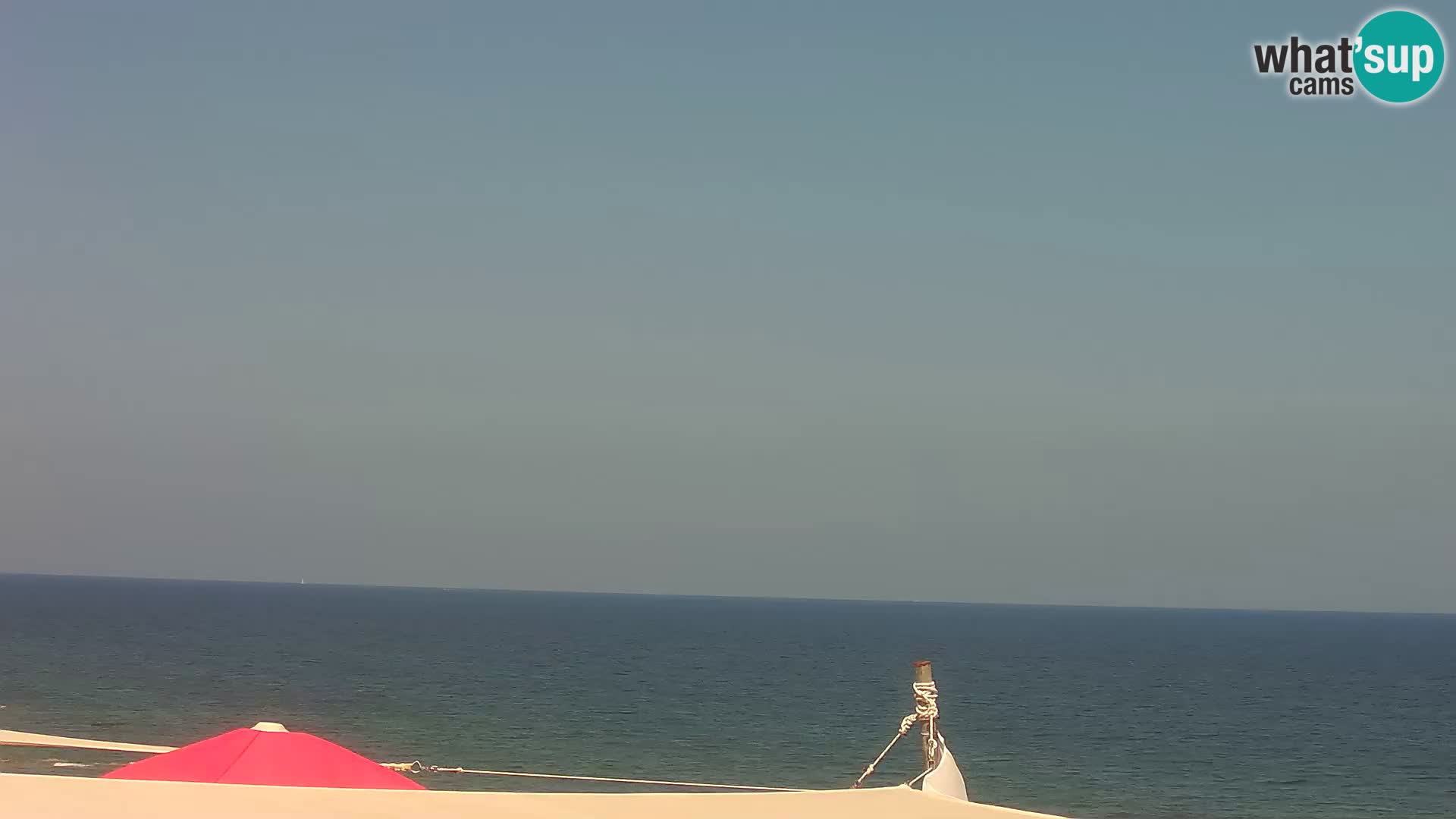 Live Webcam Strand Cala Pischina – Aglientu – Sardinien