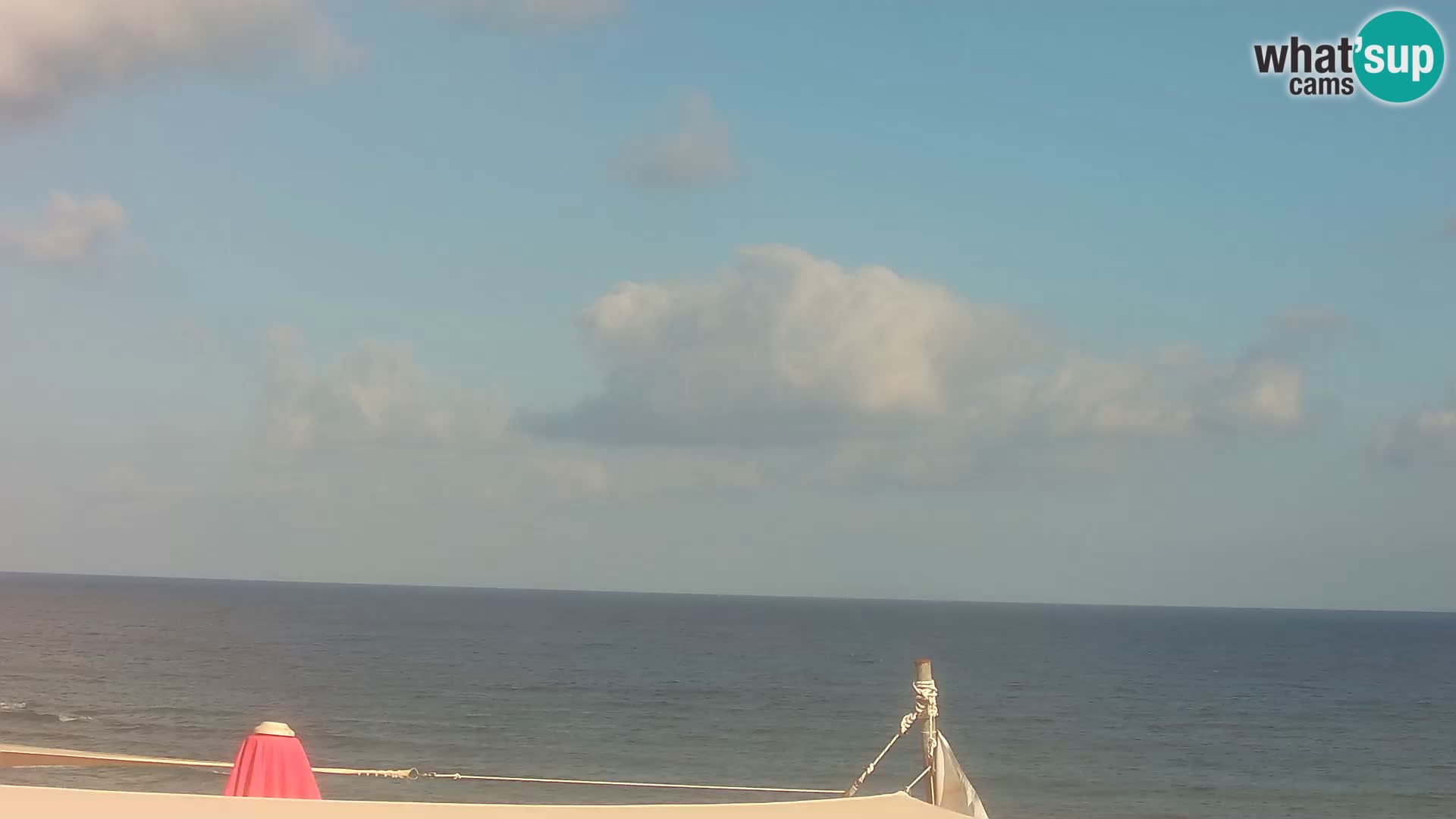 Live Webcam Strand Cala Pischina – Aglientu – Sardinien