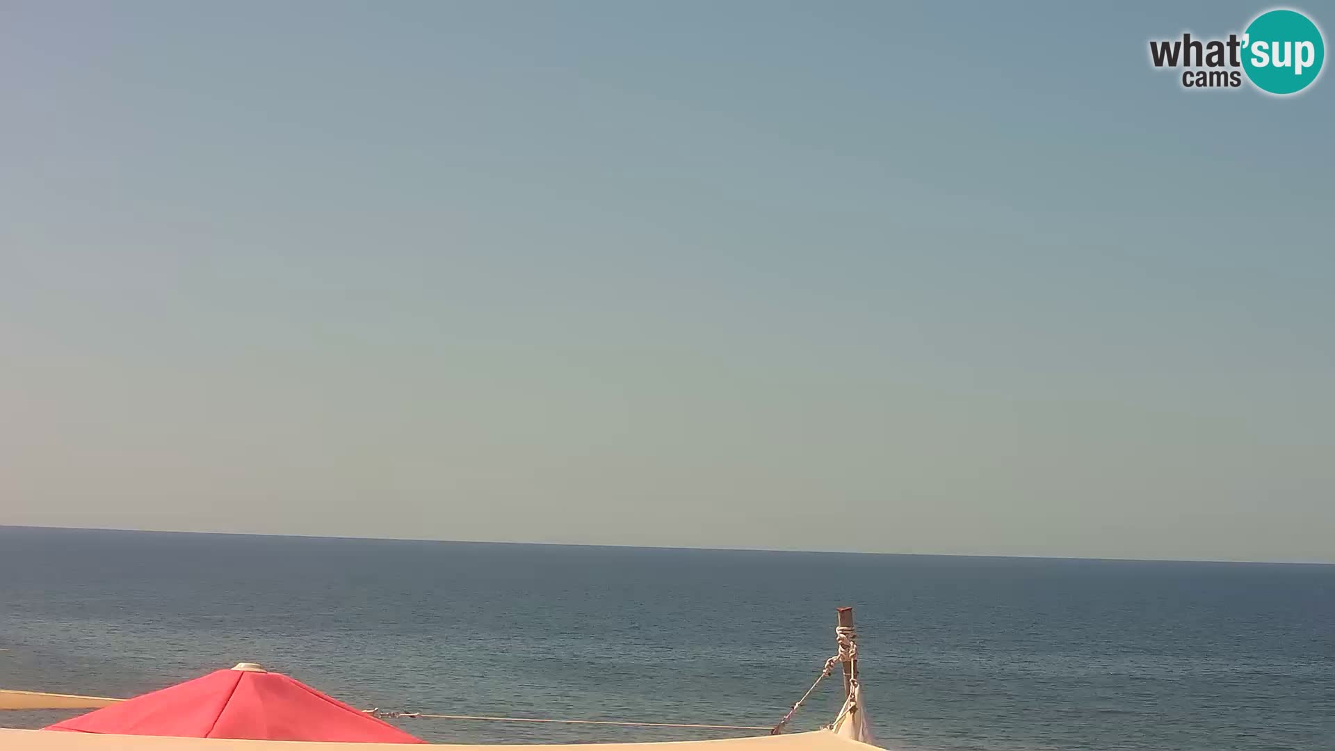 Live webcam Spiaggia di Cala Pischina – Aglientu – Sardegna