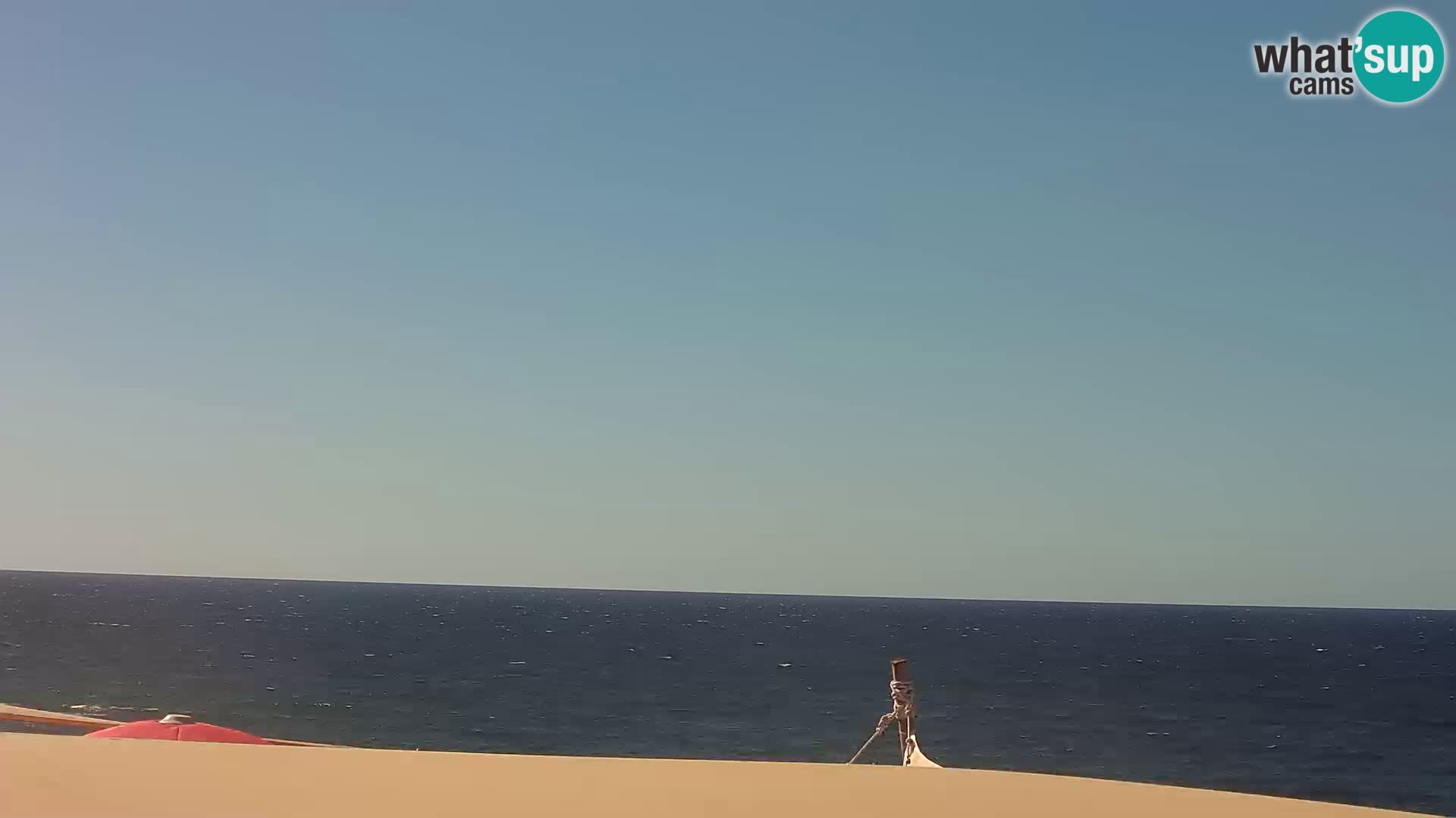 Cámara web en vivo Playa de Cala Pischina – Aglientu – Cerdeña