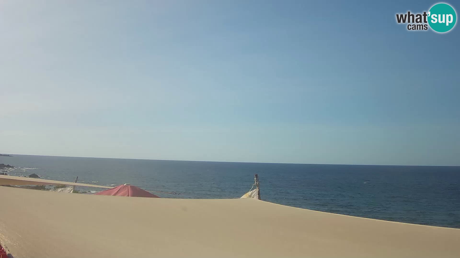 Webcam en direct Plage de Cala Pischina – Aglientu – Sardaigne