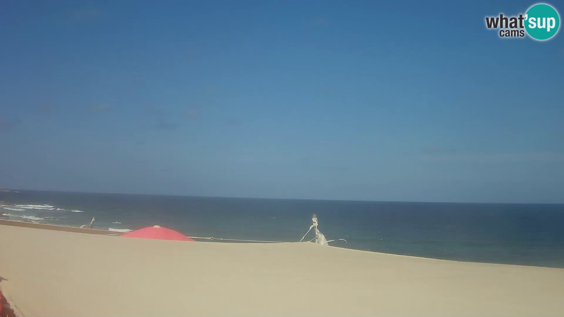 Live webcam Spiaggia di Cala Pischina – Aglientu – Sardegna