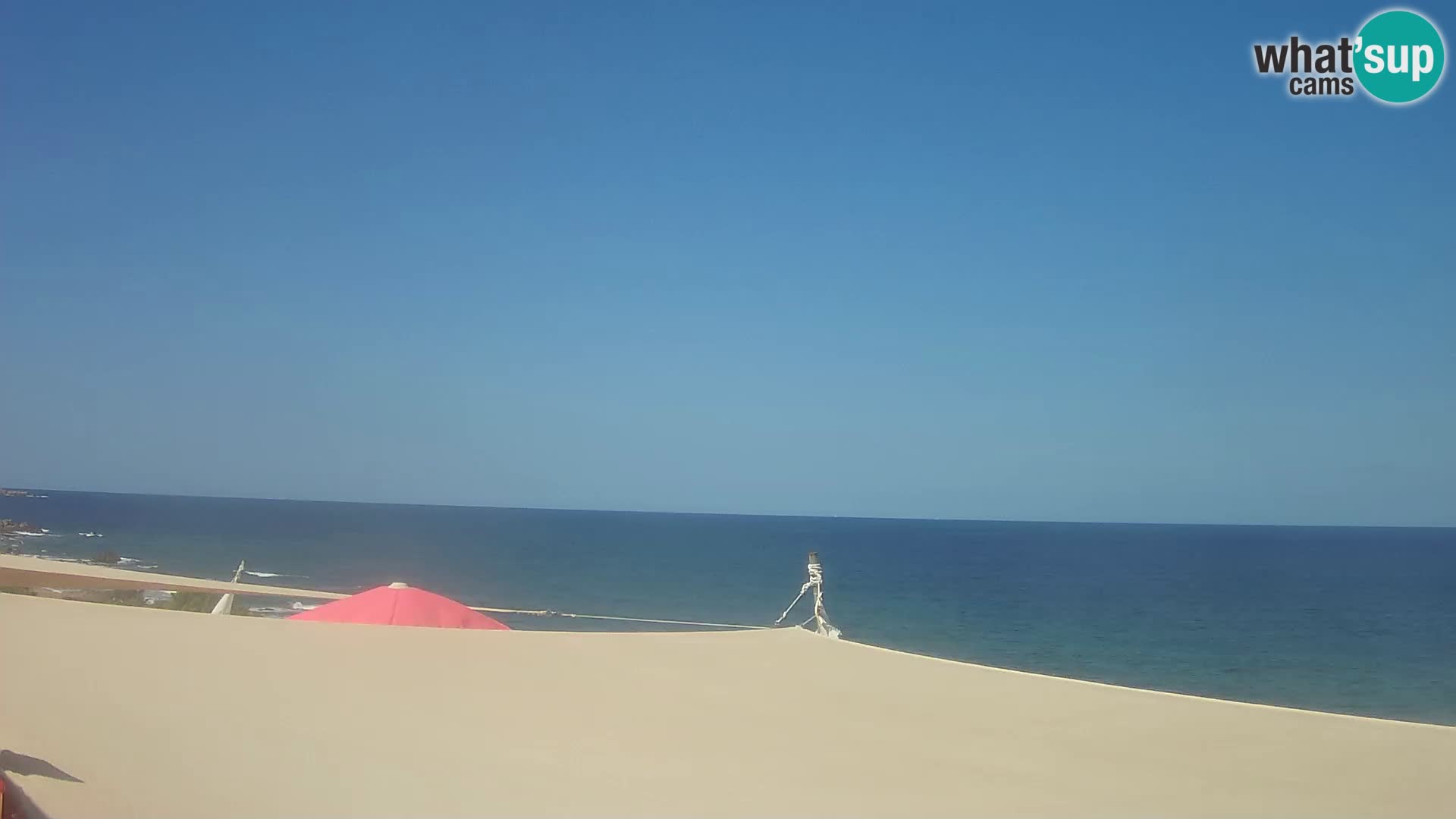 Live Webcam Strand Cala Pischina – Aglientu – Sardinien