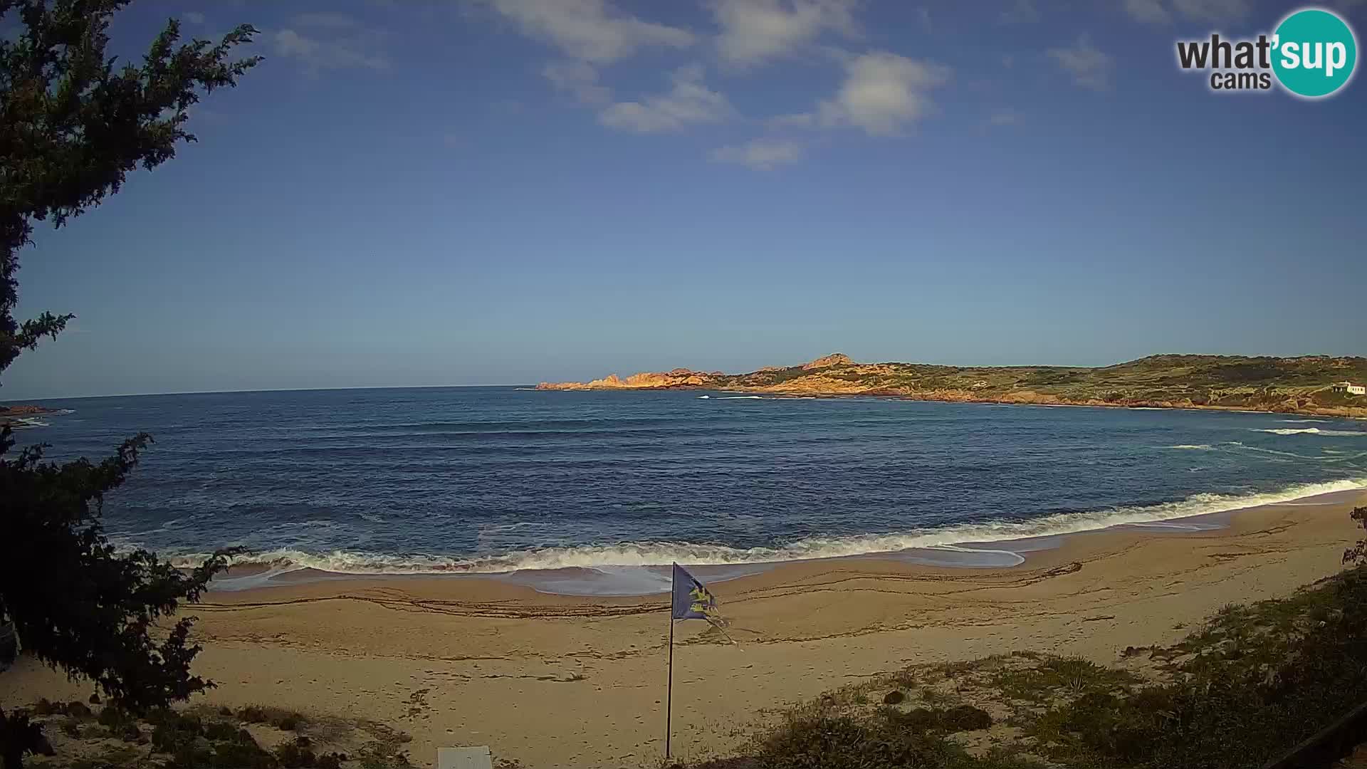 Paradise Beach Rena Majore webcam – Aglientu – Sardinia