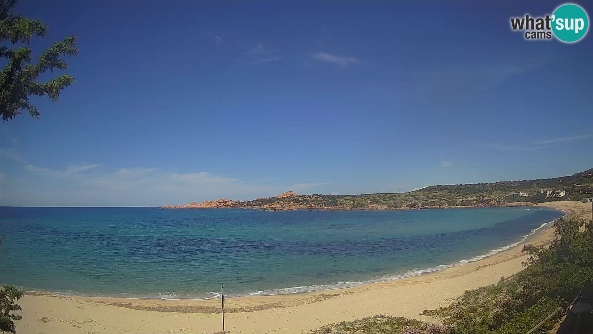 Web kamera uživo La Marinedda – Isola Rossa – Agultu – Sardinija – Italija