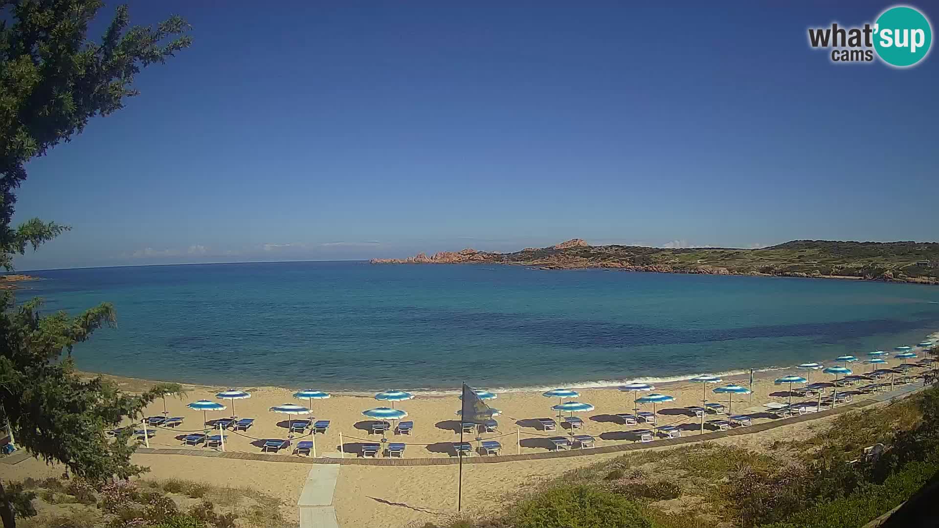 Live-Webcam La Marinedda – Isola Rossa – Agultu – Sardinien – Italien