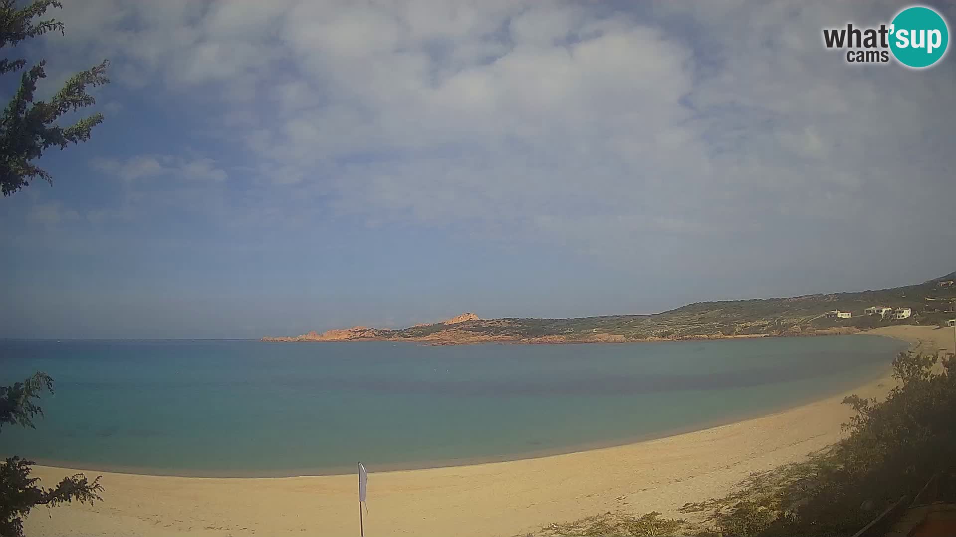 Spletna kamera La Marinedda – Isola Rossa – Agultu – Sardinija – Italija