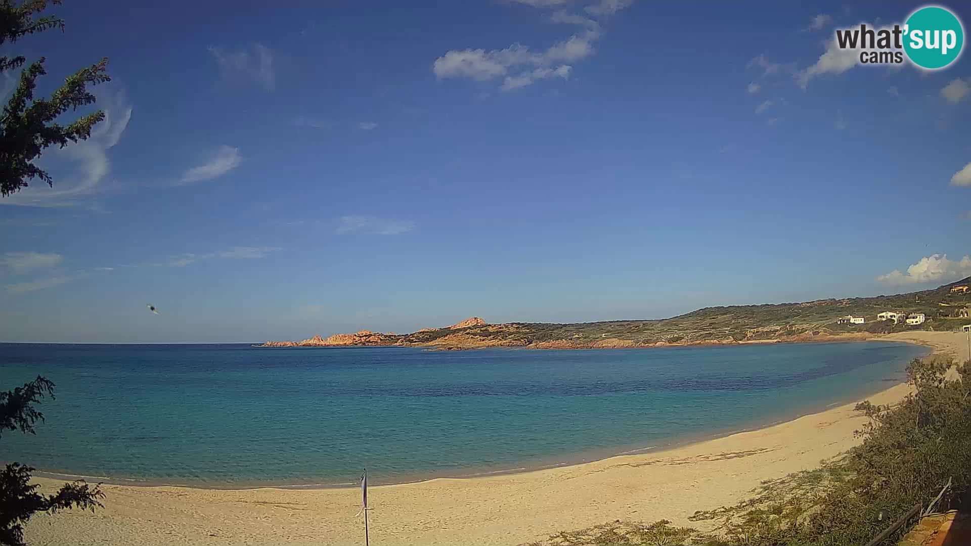 Web kamera uživo La Marinedda – Isola Rossa – Agultu – Sardinija – Italija