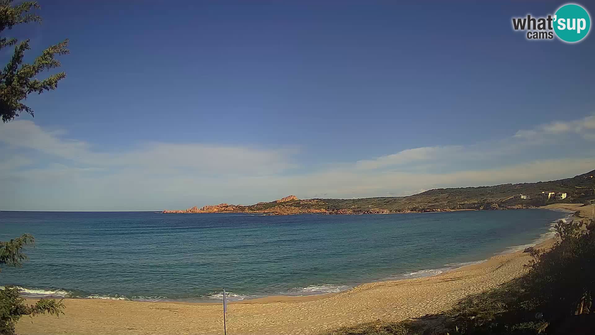 Spletna kamera La Marinedda – Isola Rossa – Agultu – Sardinija – Italija