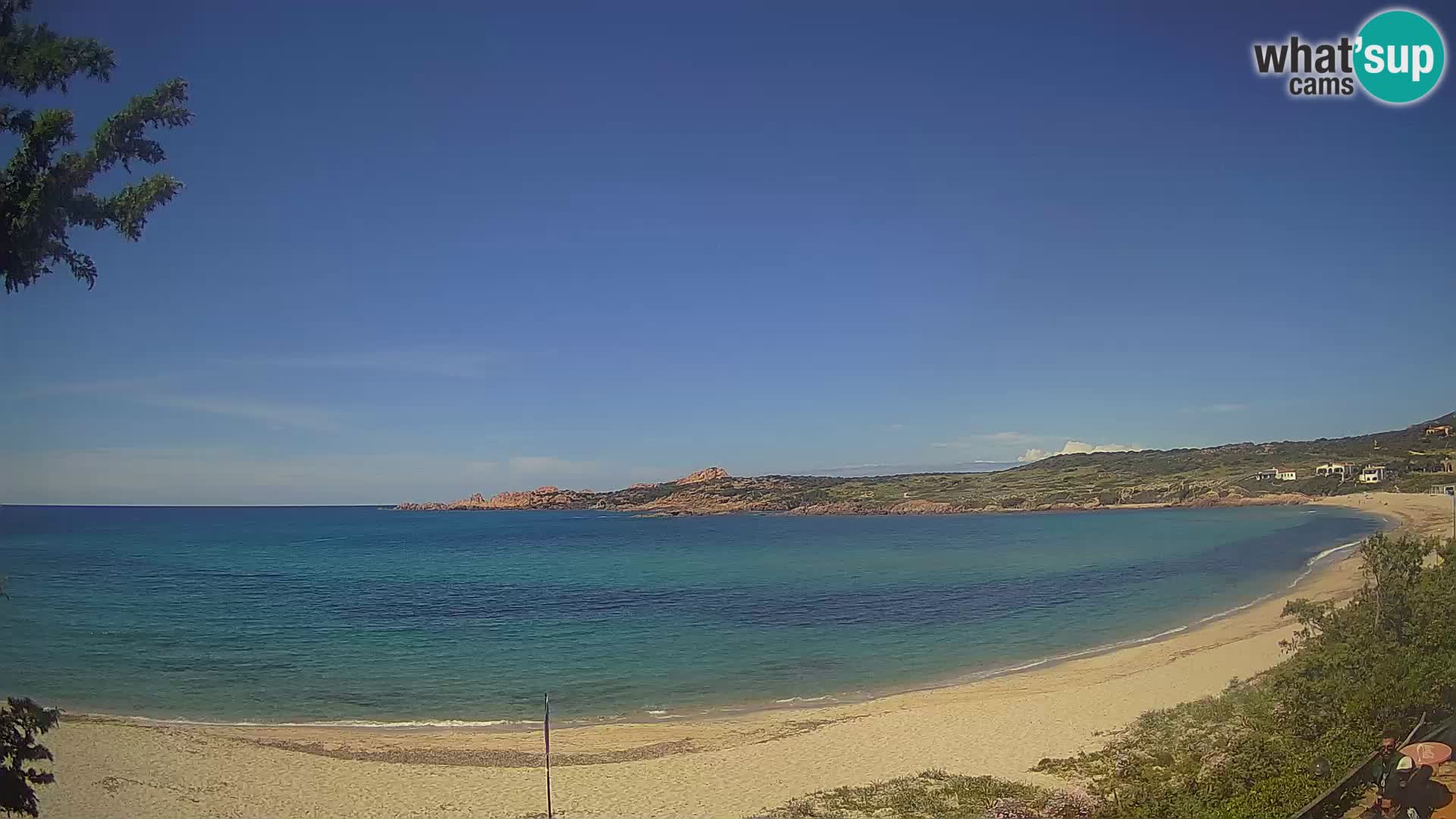 Spletna kamera La Marinedda – Isola Rossa – Agultu – Sardinija – Italija