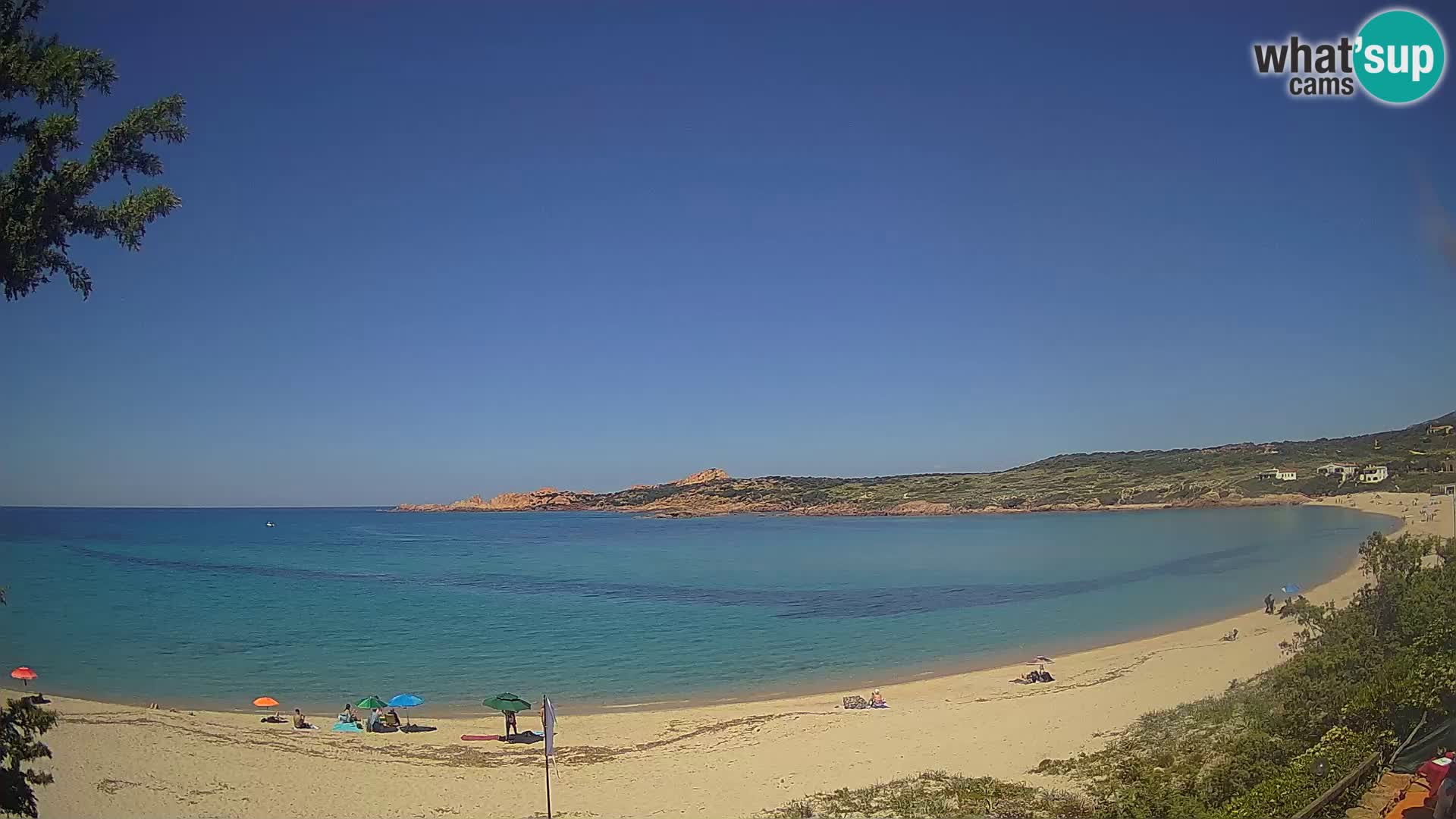 Spletna kamera La Marinedda – Isola Rossa – Agultu – Sardinija – Italija