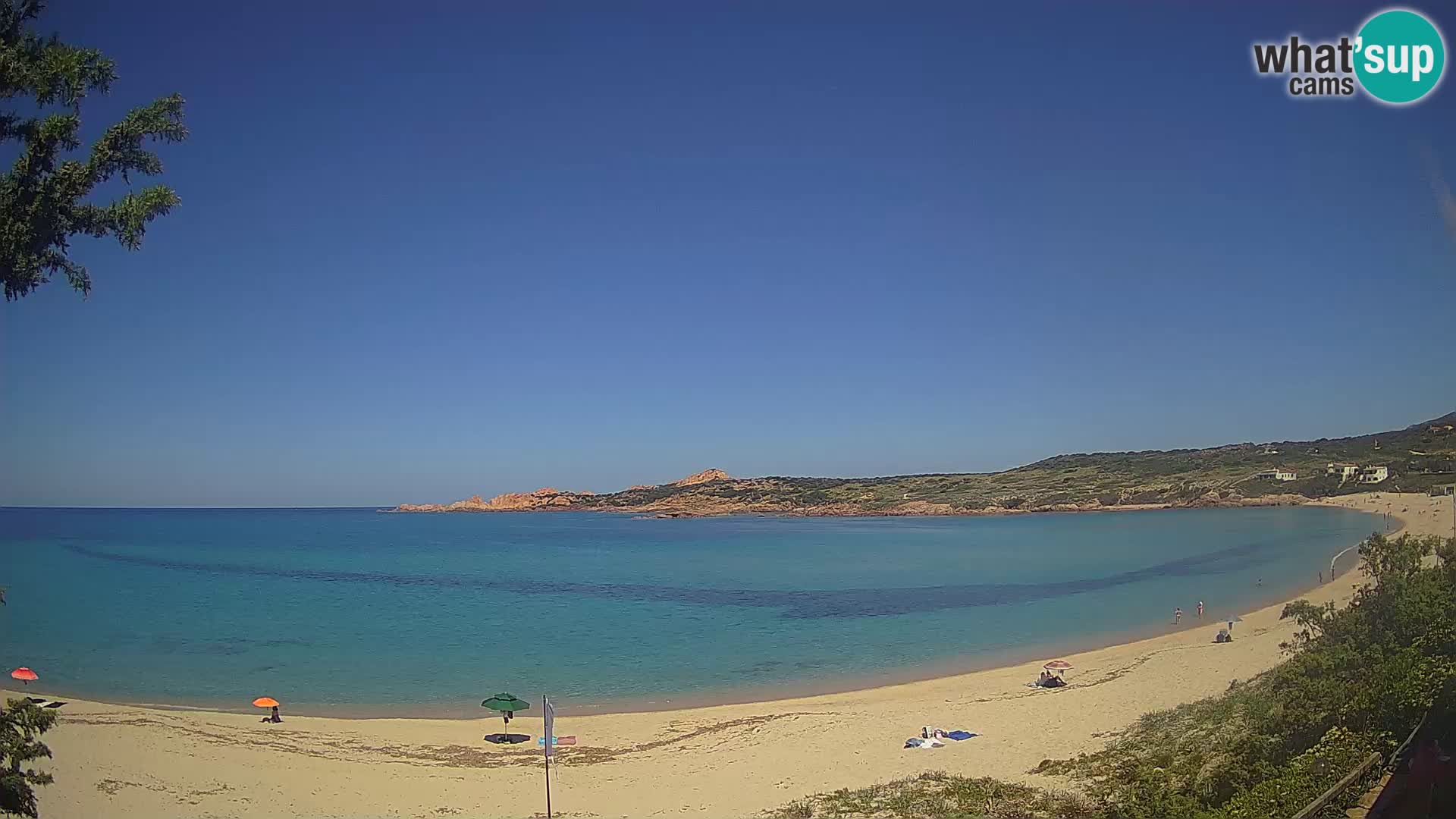 Live-Webcam La Marinedda – Isola Rossa – Agultu – Sardinien – Italien
