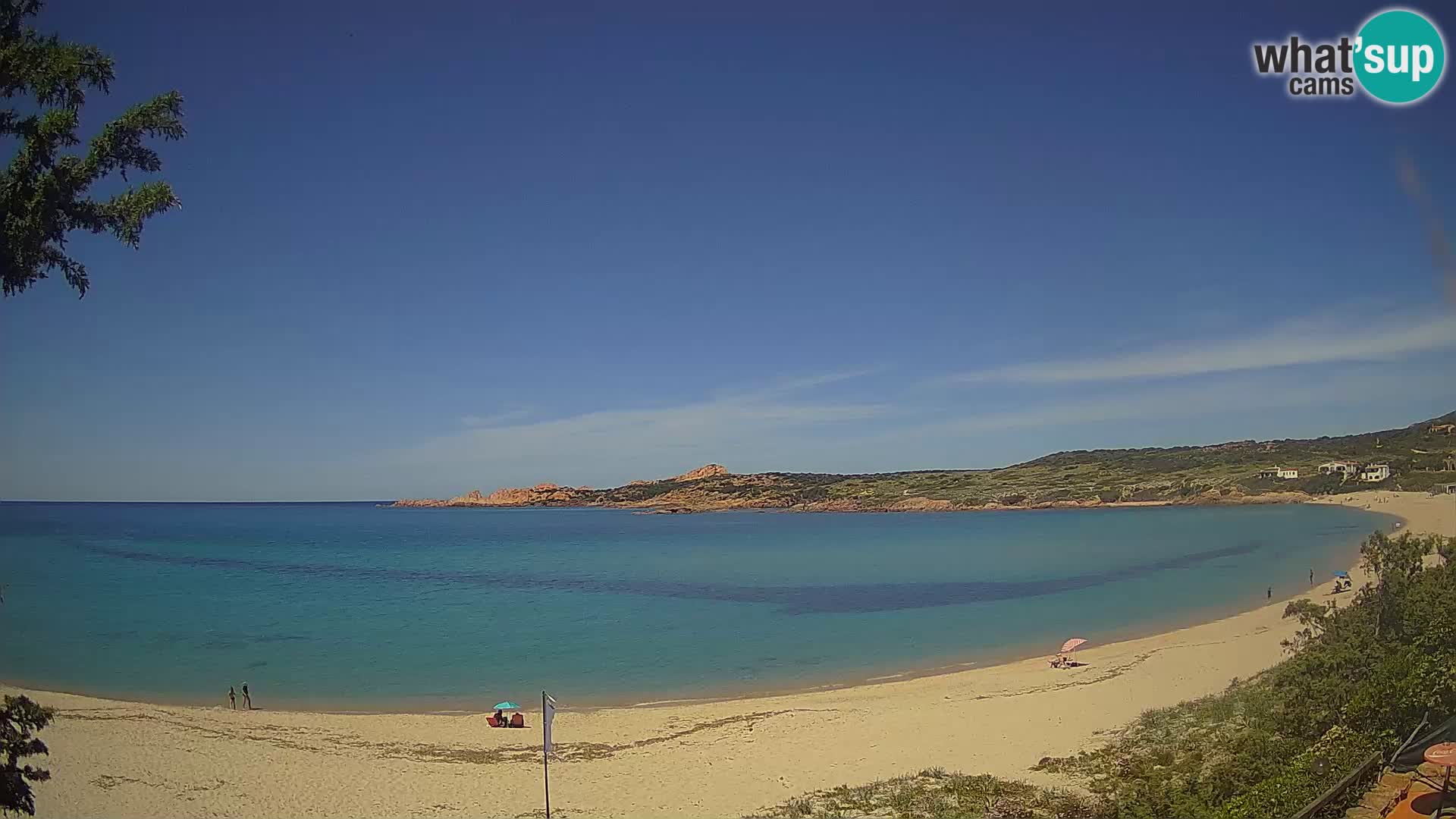 Live webcam La Marinedda – Isola Rossa – Agultu – Sardinia – Italy