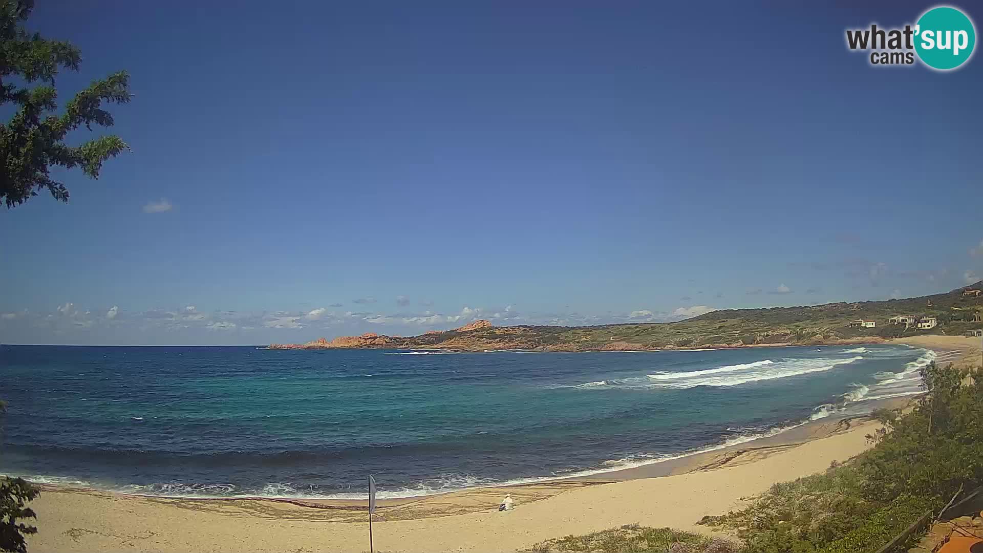 Spletna kamera La Marinedda – Isola Rossa – Agultu – Sardinija – Italija